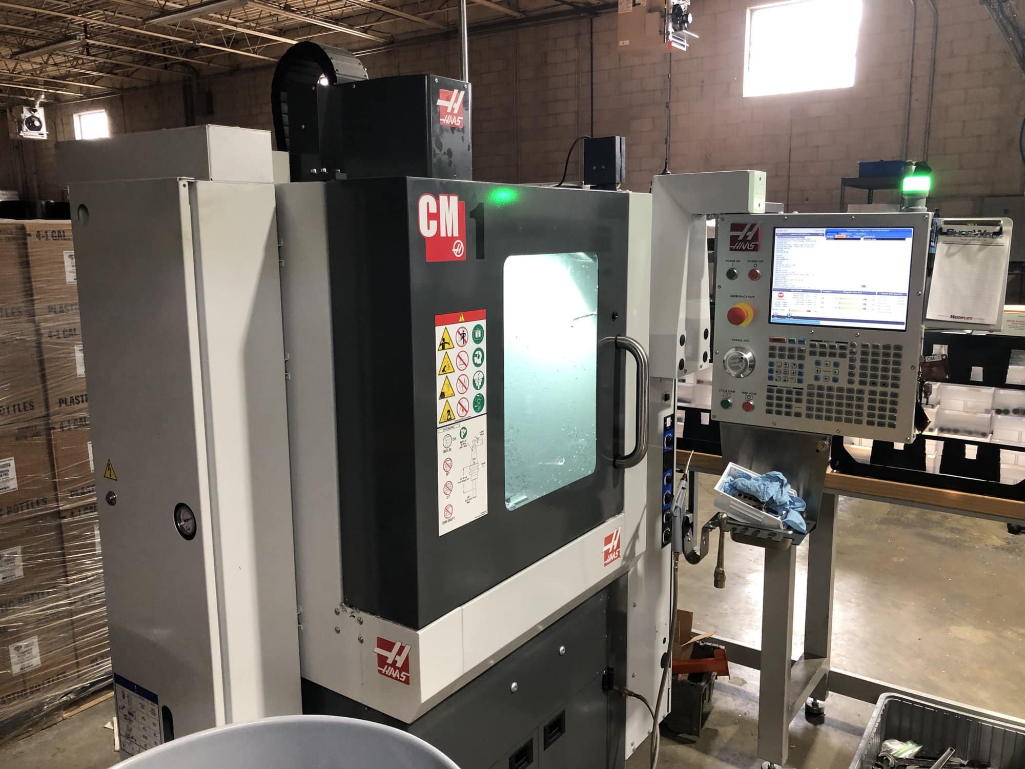 Haas CM-1 VMC, 2019 - 30,000 RPM, High Speed Machining, 4th Axis Prep, 5th Axis prep - Image 3