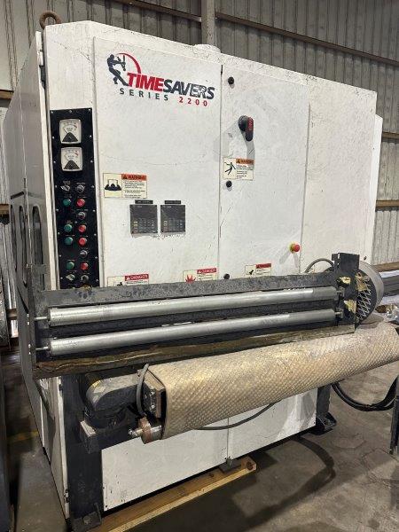 Timesavers 2200 Sander, 2011 with Wet Dust Collector