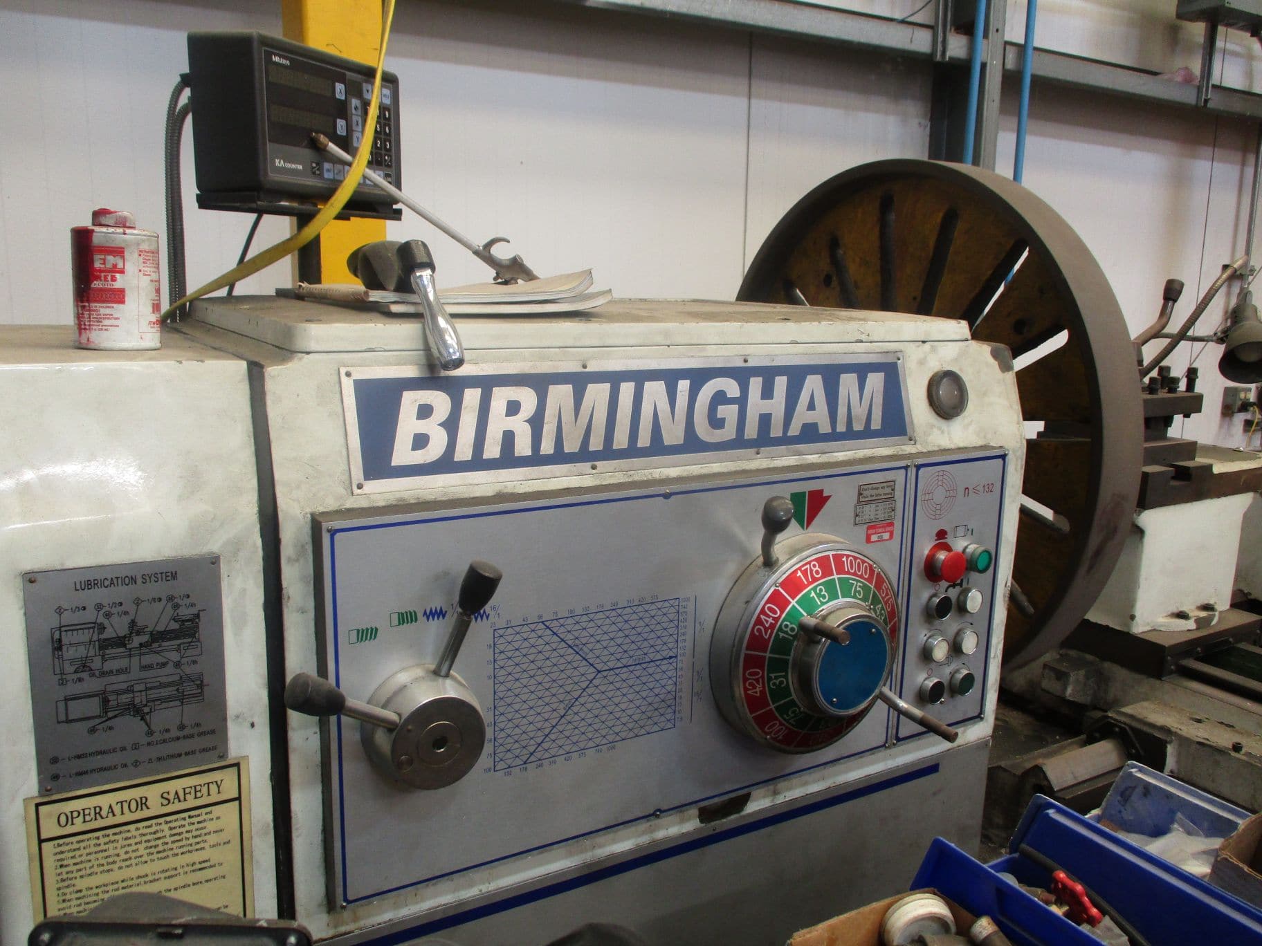 Birmingham DL4060 Engine Lathe, 2007
