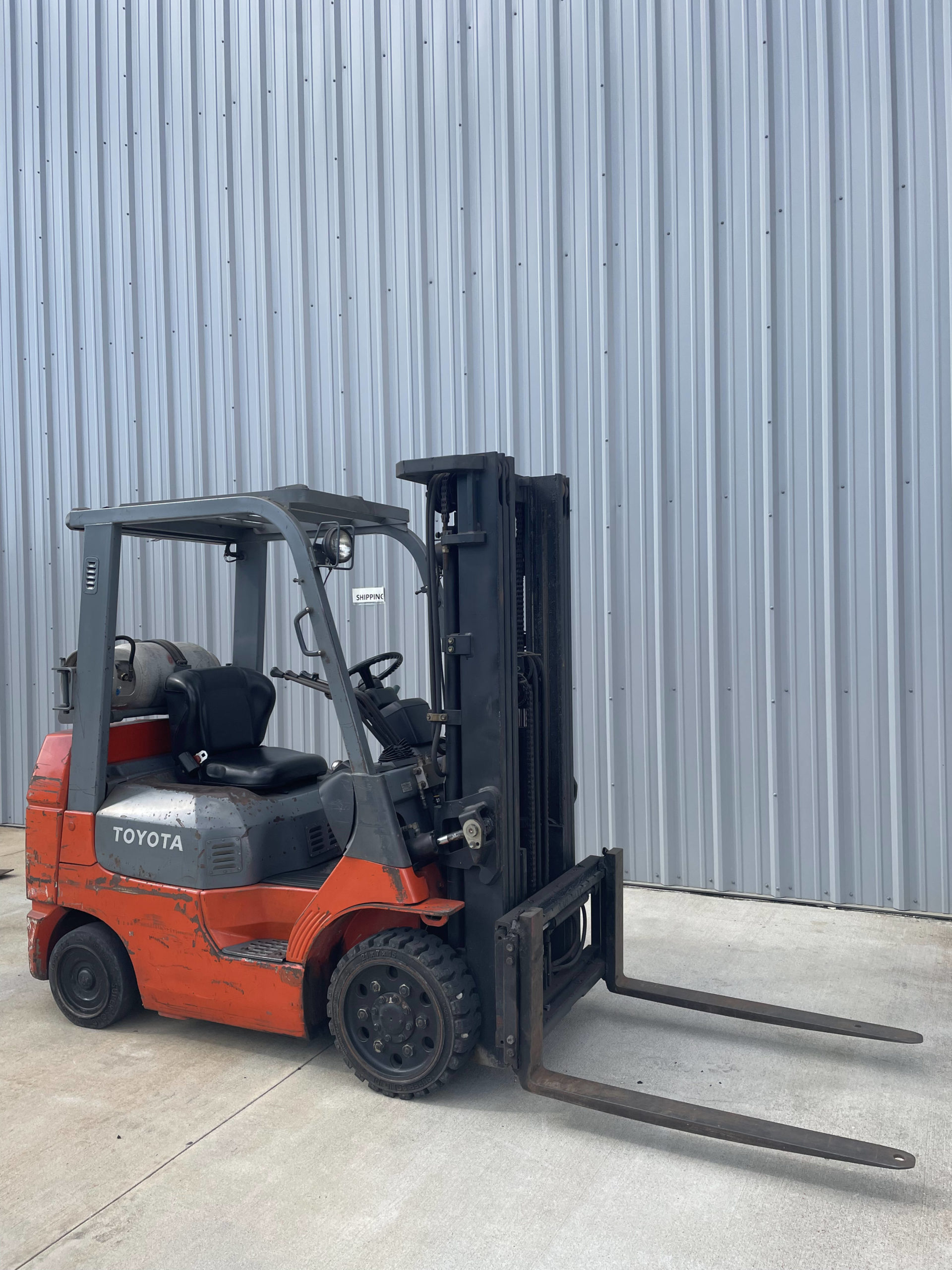 5,000 lb Toyota 7FGCU25 Forklift, 2008