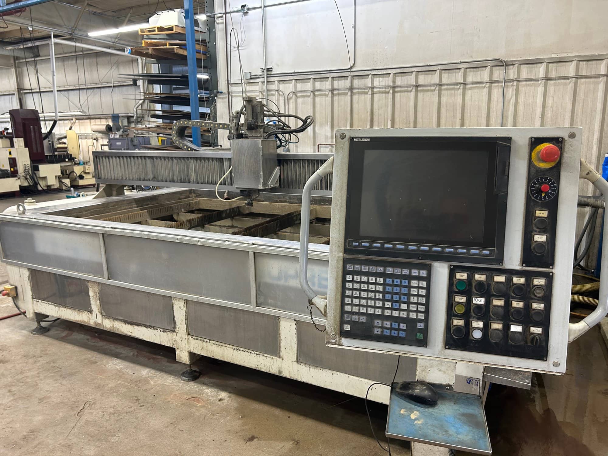 5' x 10' Mitsubishi Suprema Waterjet, 2007- 60,000 PSI - Image 2