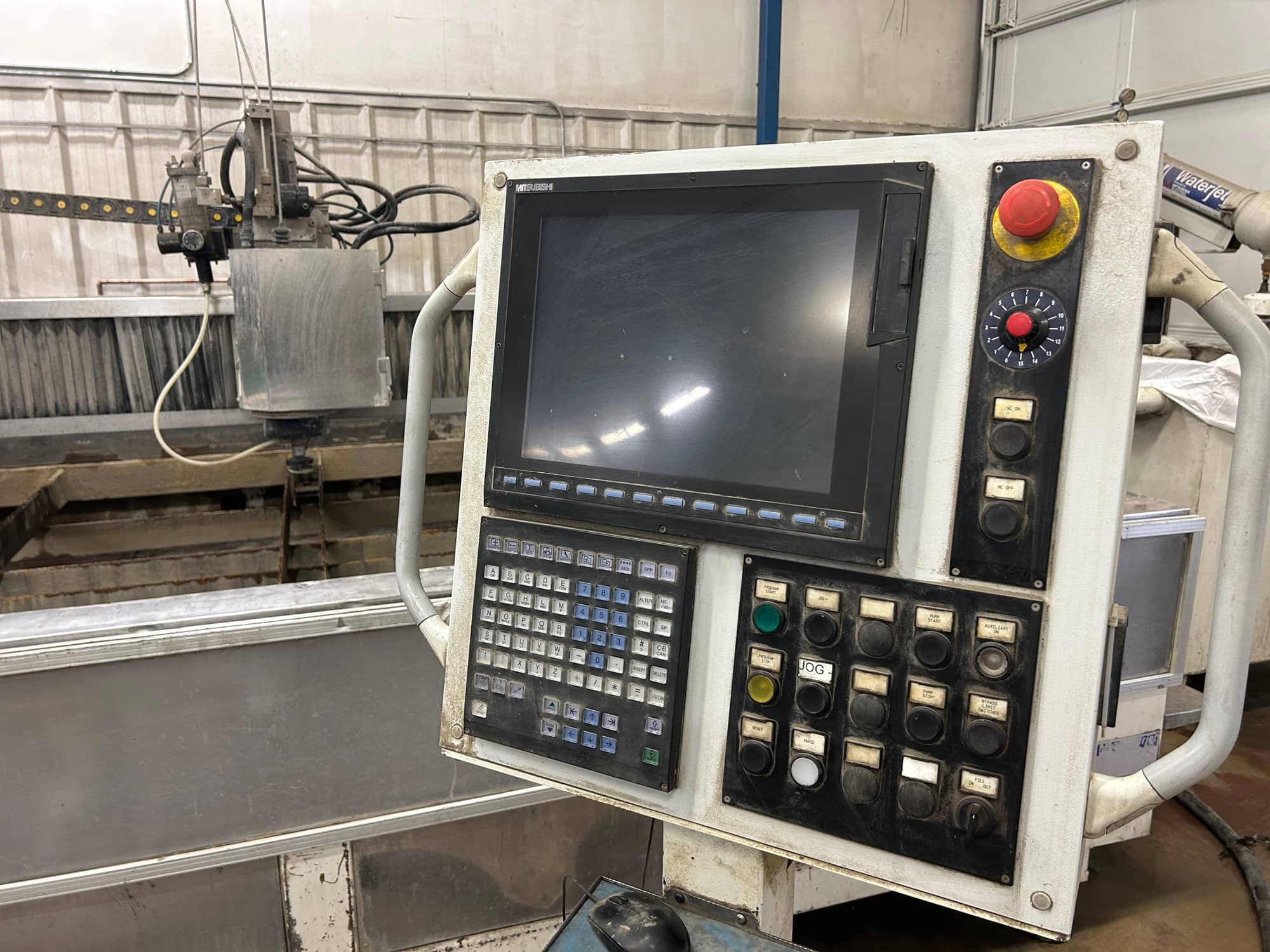5' x 10' Mitsubishi Suprema Waterjet, 2007- 60,000 PSI - Image 3