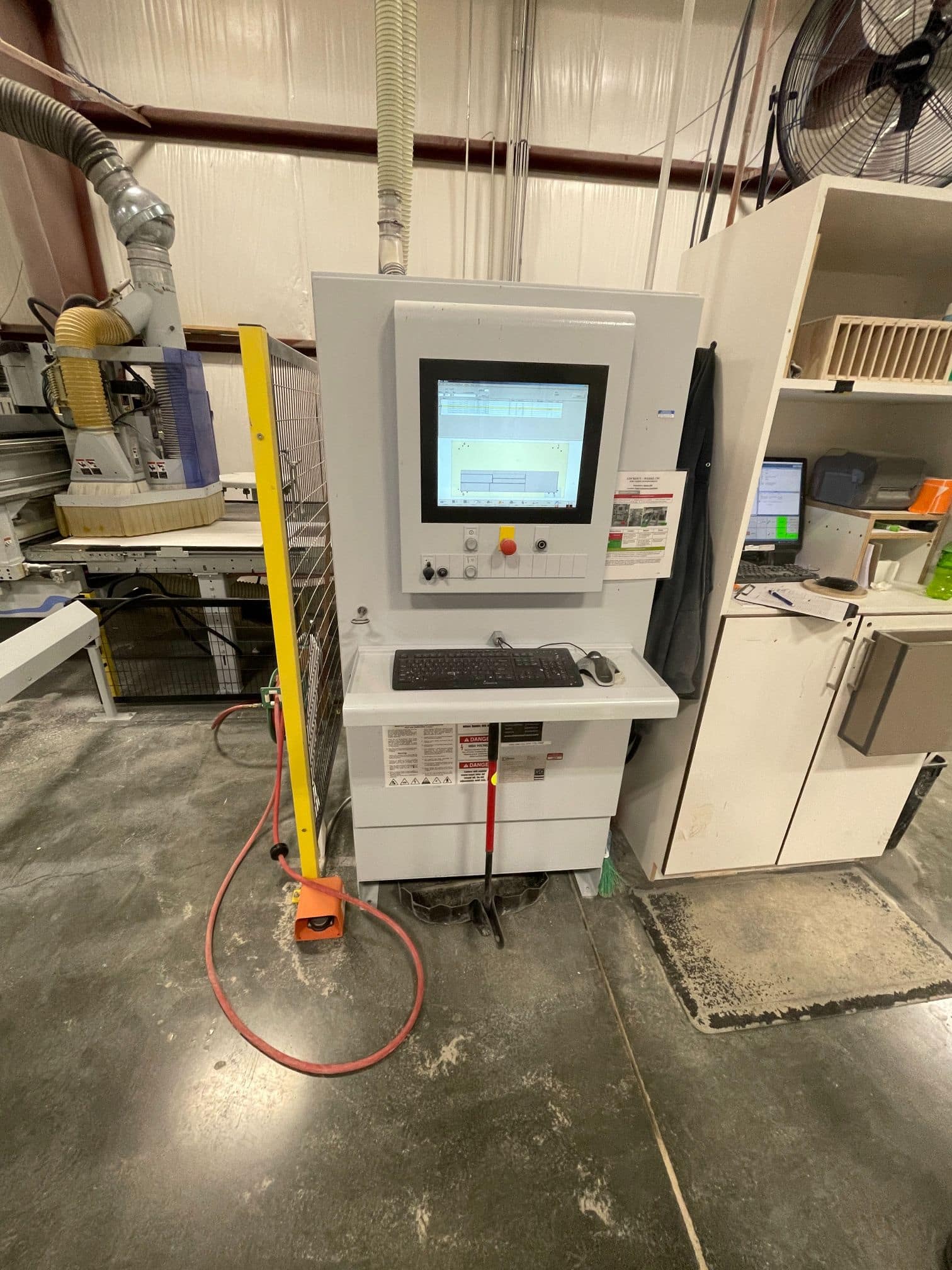 5'x12' Weeke Optimat BHP008 Vantech512 CNC Router, 2014 - Available Immediately, Load/Unload, Vacuum Pump - Image 4
