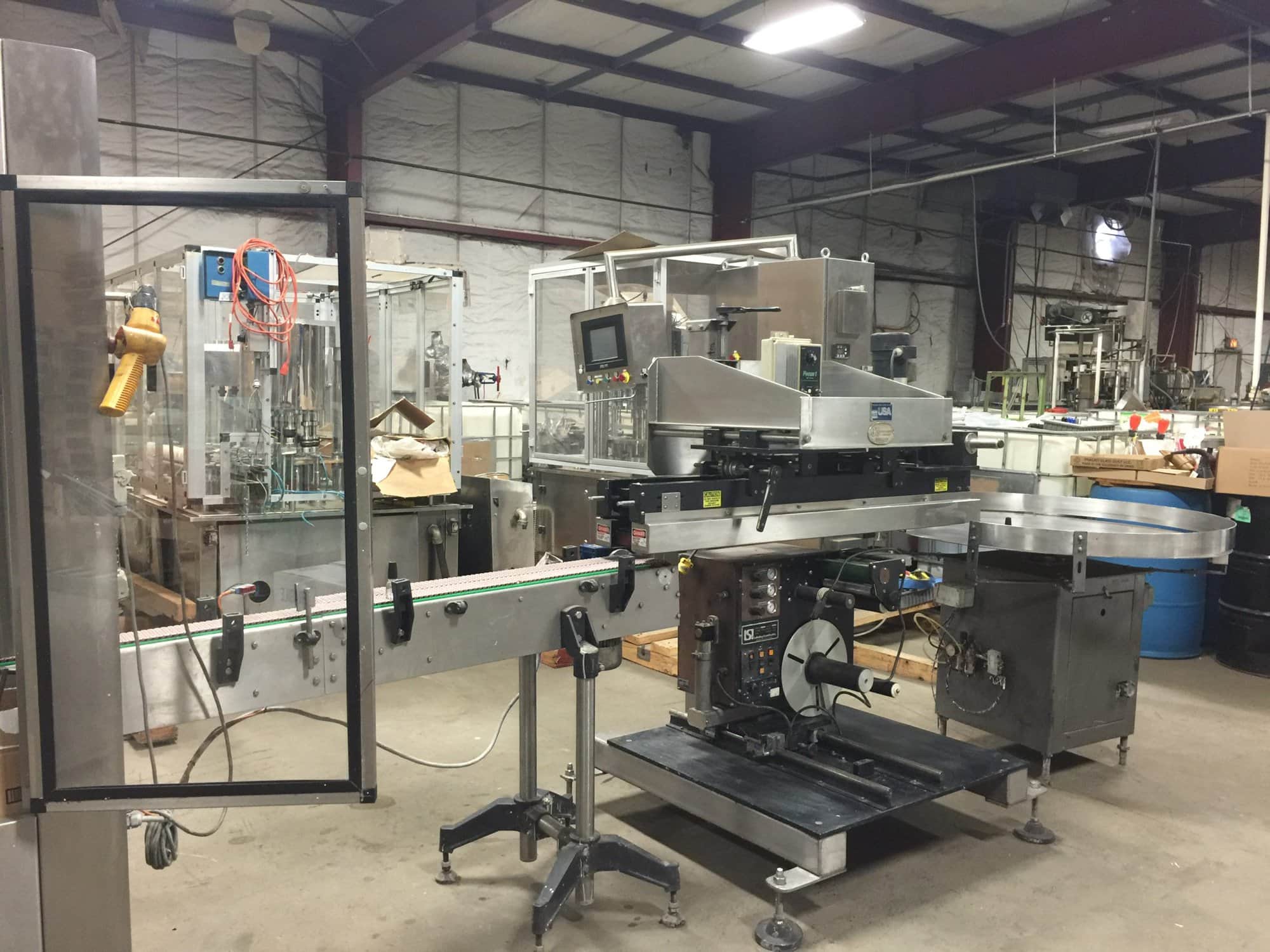JG Machinery Nail Polishing Bottling Line, 2003 - Image 2
