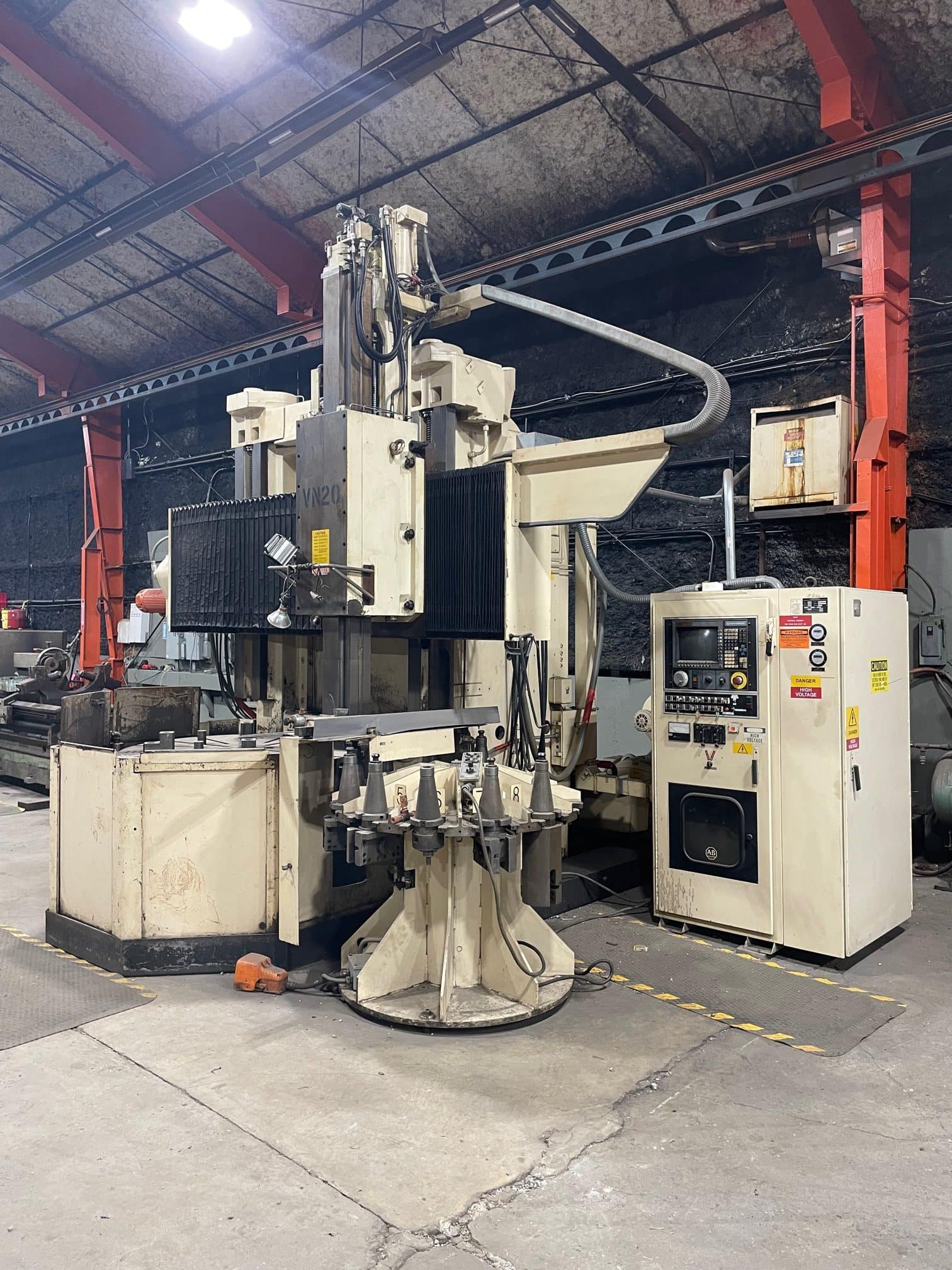 Bullard Dynatrol 56" VTL Vertical Turret Lathe, 1963