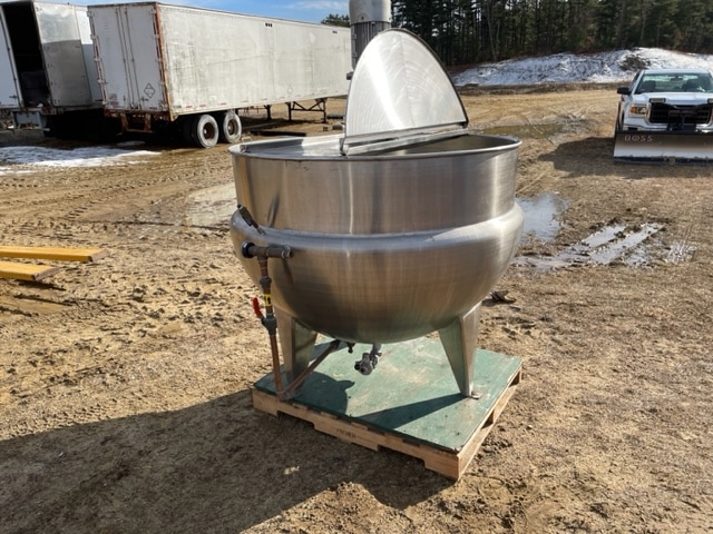 250 Gallon Stainless Steel Jacketed Tank Single Motion Anchor Style Agitator and Scraper, 2016 - Image 3