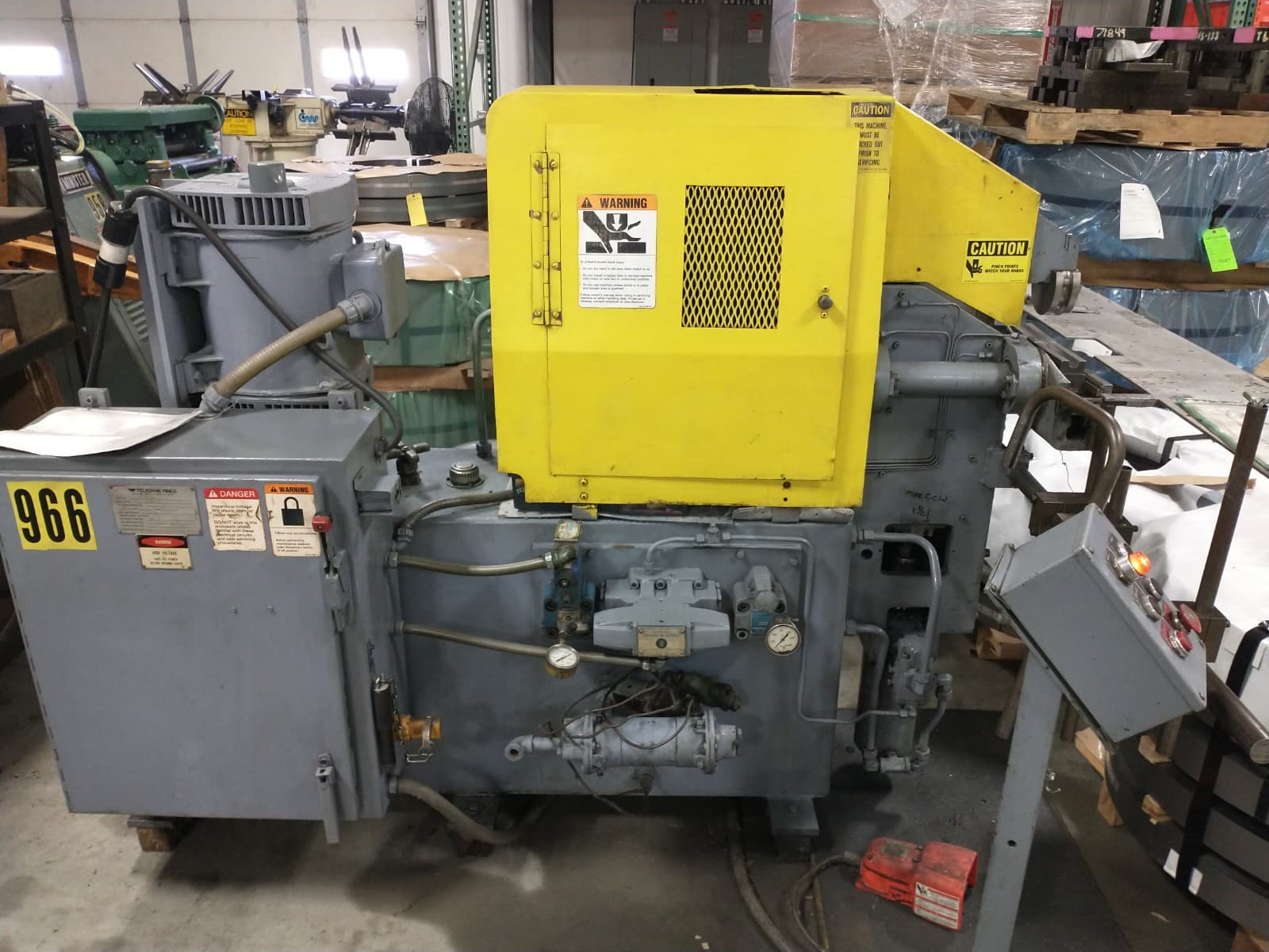 Pines Machine Tool Model 3T Vertical Tube Bending Machine - Image 2