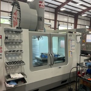 Haas VF-4SS APC VMC, 2008 - Pallet Changer, high speed machining, rigid tap