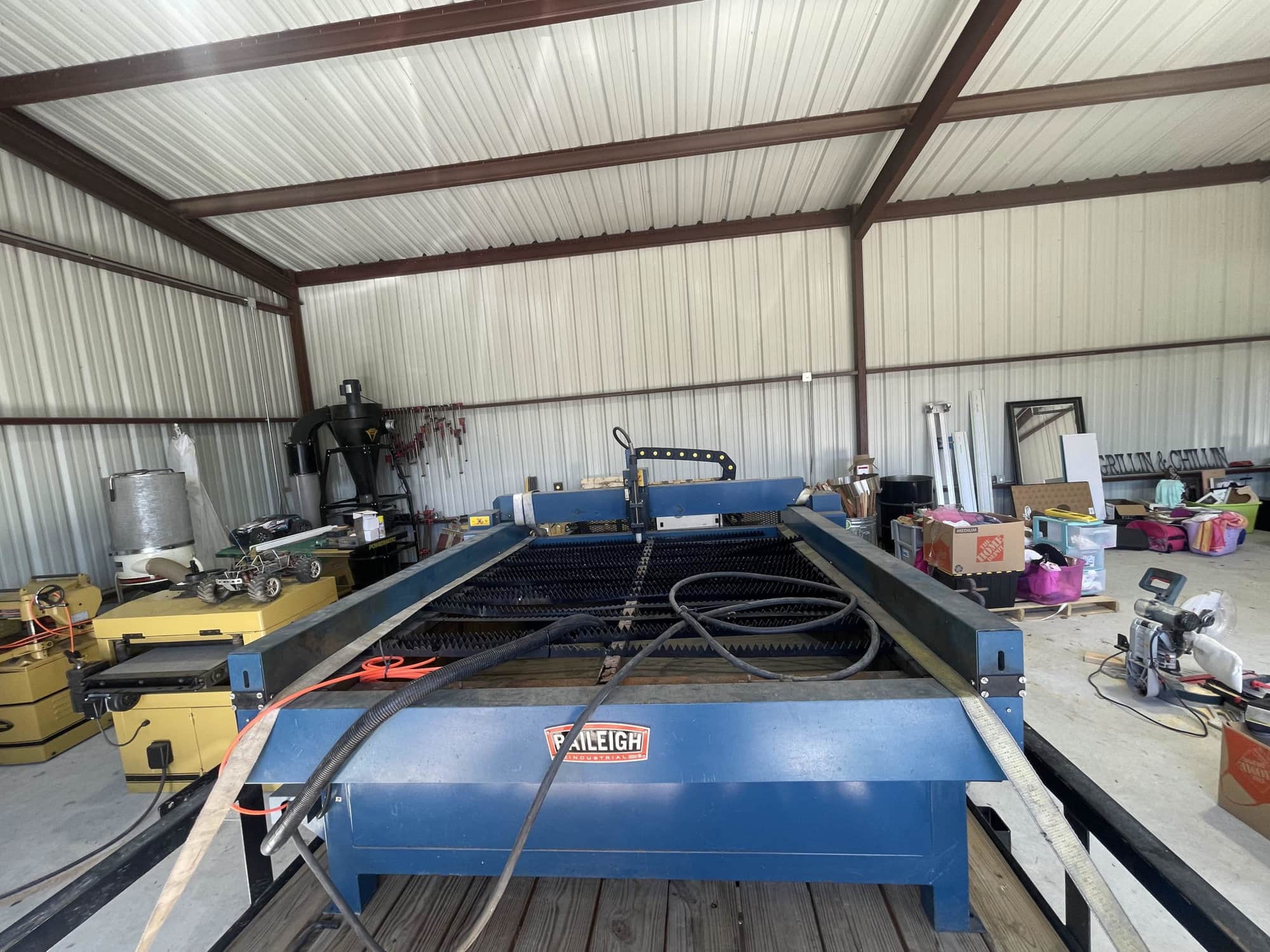 4' x 4' Baileigh PT-44 Plasma, 2016- PT Cutmaster A-80 - Image 5