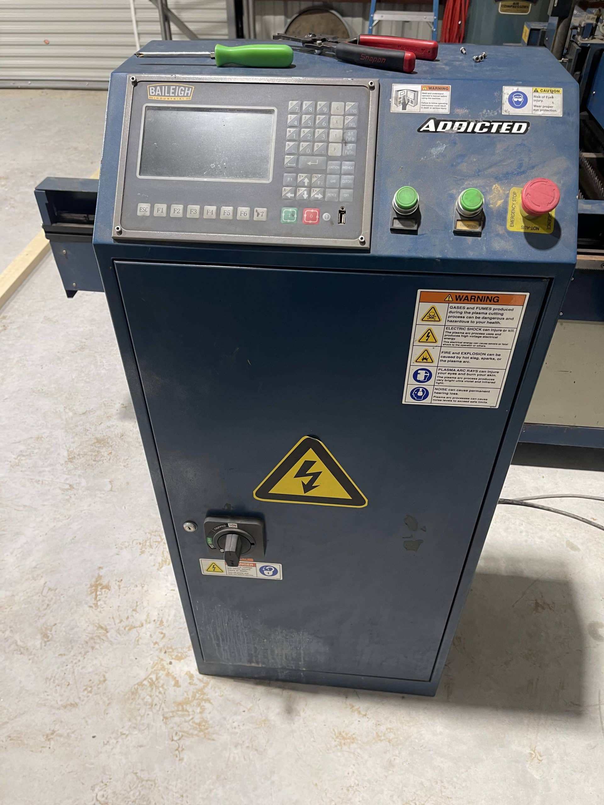 4' x 4' Baileigh PT-44 Plasma, 2016- PT Cutmaster A-80 - Image 2