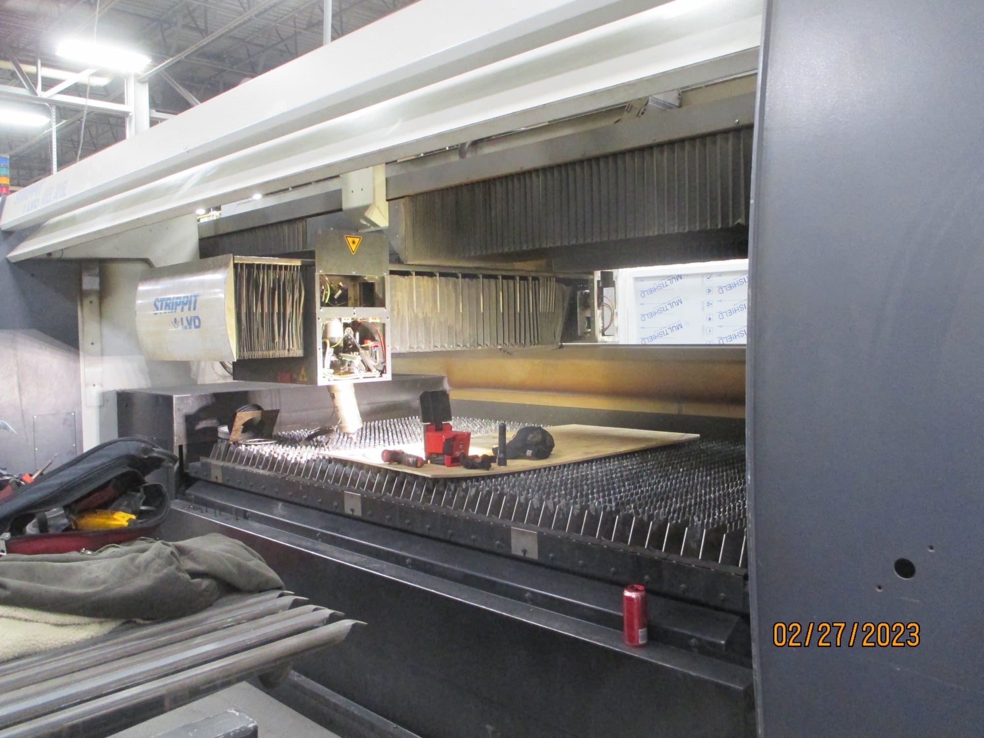 4000 Watt FIRE SALE! Strippit LVD Axel-3015-L CO2 Laser, 2005 - 5' x 10' - Image 4
