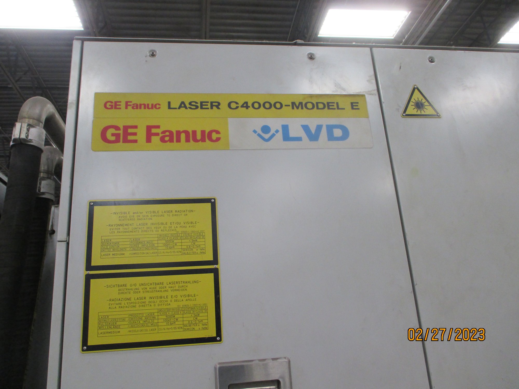 4000 Watt FIRE SALE! Strippit LVD Axel-3015-L CO2 Laser, 2005 - 5' x 10' - Image 7