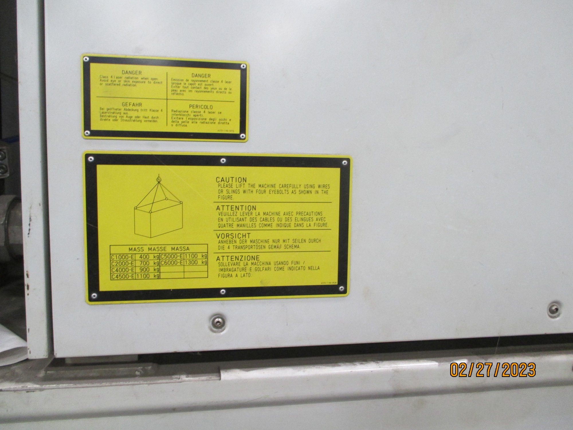 4000 Watt FIRE SALE! Strippit LVD Axel-3015-L CO2 Laser, 2005 - 5' x 10' - Image 8