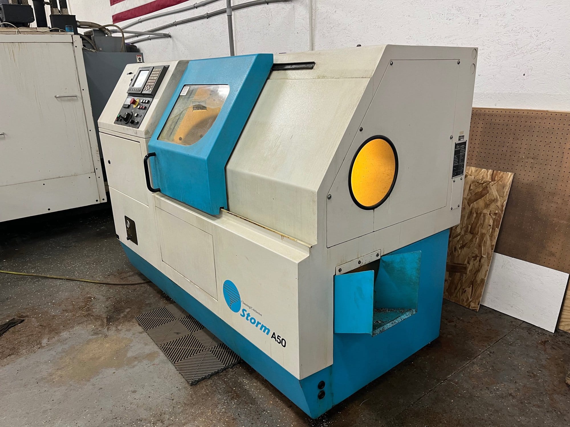 Clausing Storm A50 CNC Lathe, 1999 - Fanuc-21i Control - Image 3