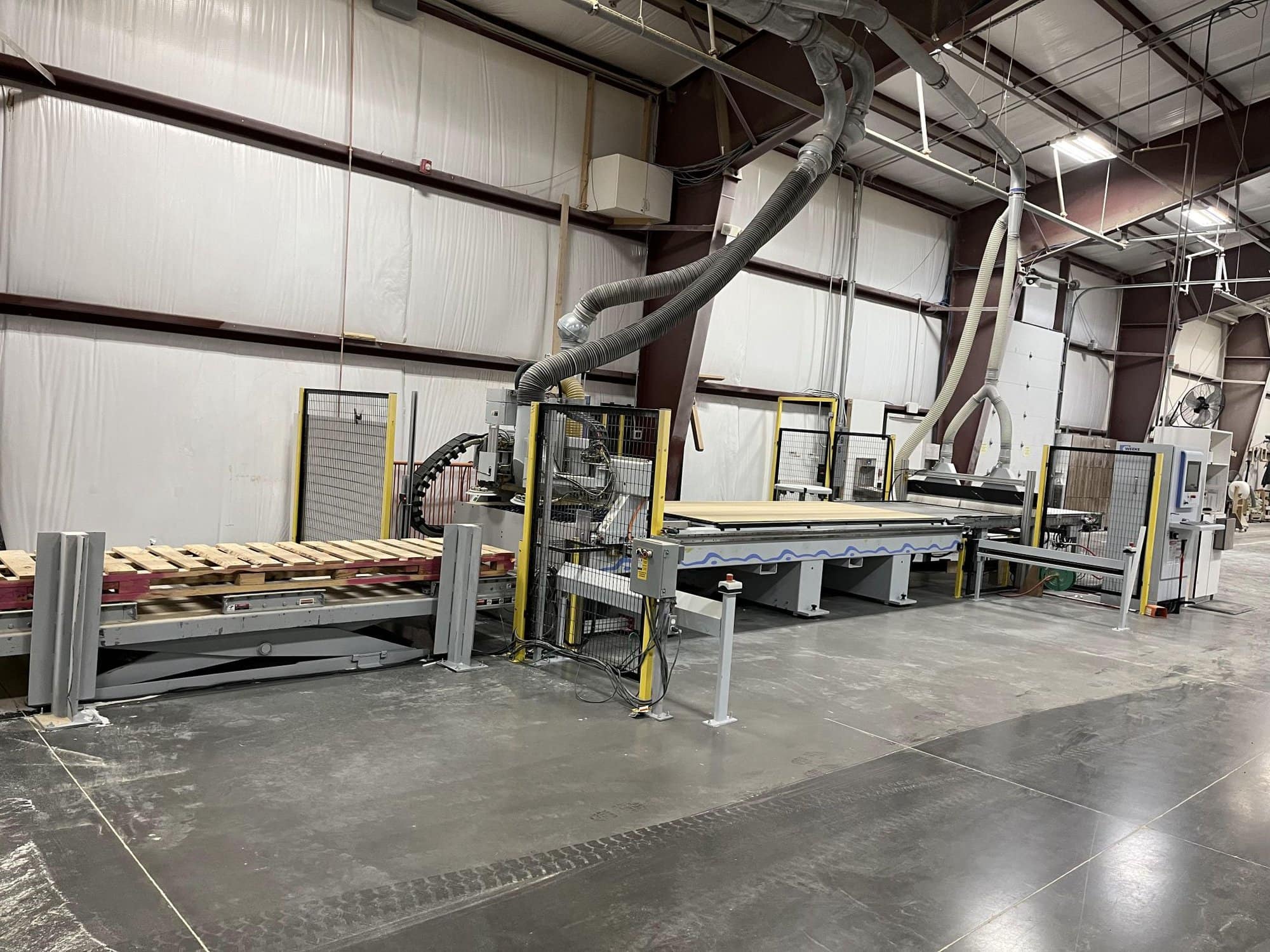 5'x12' Weeke Optimat BHP008 Vantech512 CNC Router, 2014 - Available Immediately, Load/Unload, Vacuum Pump - Image 6