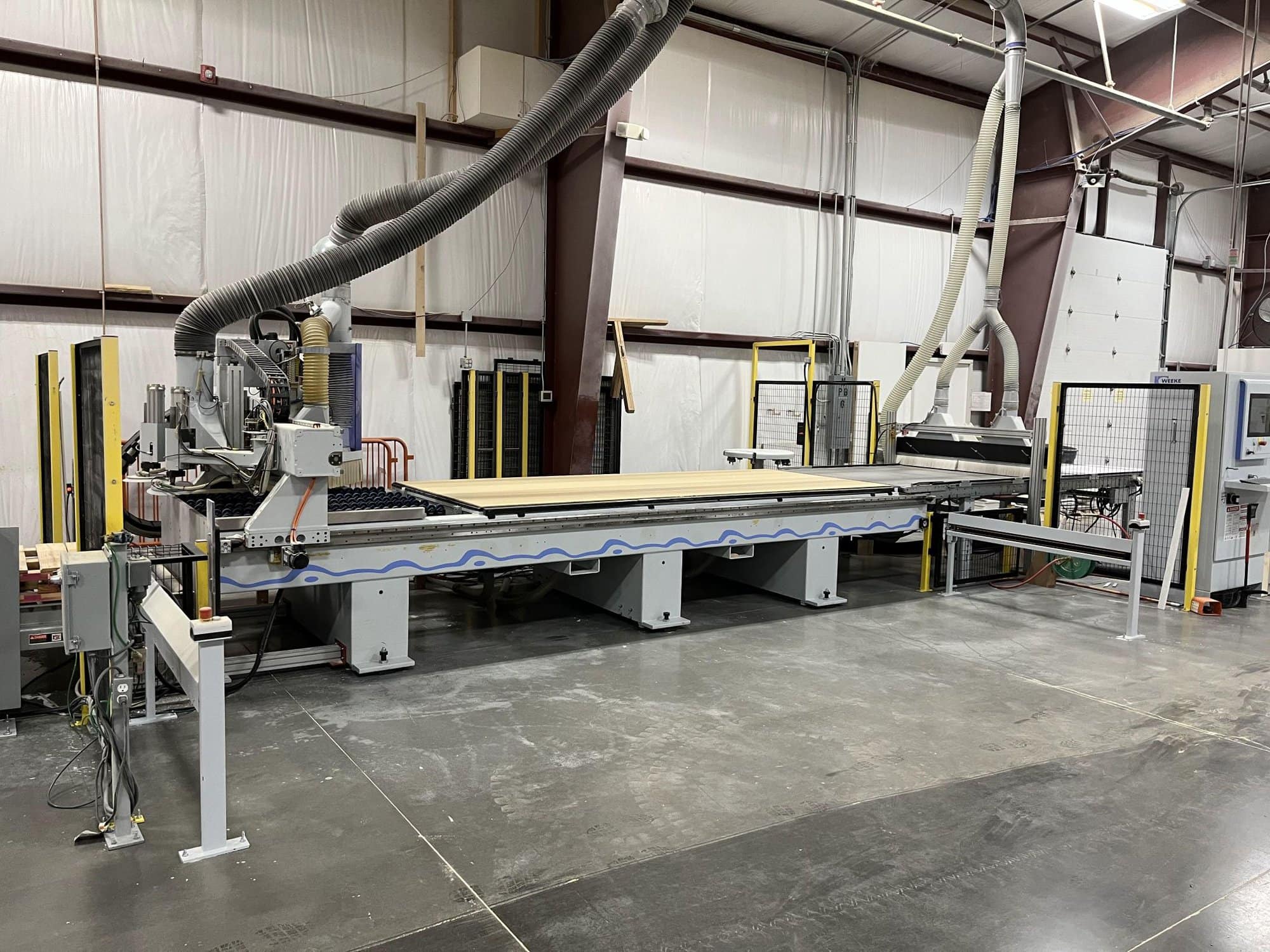 5'x12' Weeke Optimat BHP008 Vantech512 CNC Router, 2014 - Available Immediately, Load/Unload, Vacuum Pump - Image 7