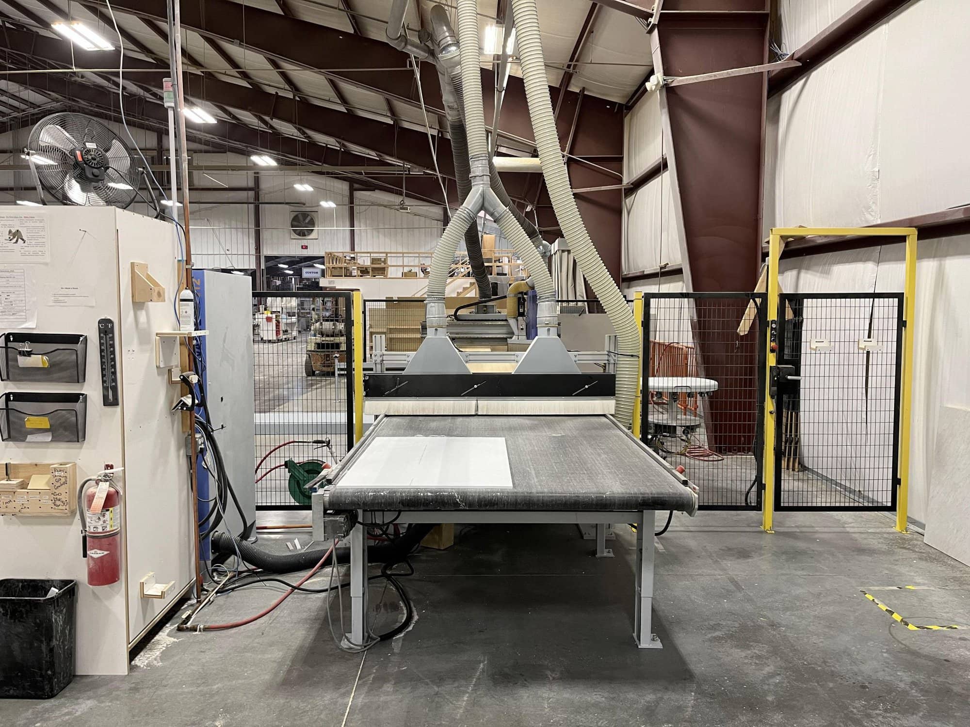 5'x12' Weeke Optimat BHP008 Vantech512 CNC Router, 2014 - Available Immediately, Load/Unload, Vacuum Pump