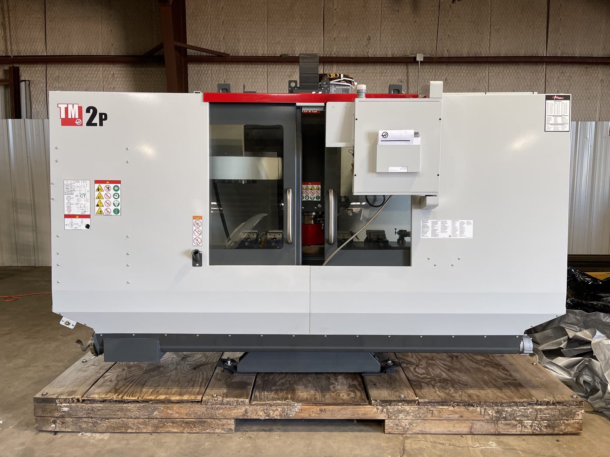 Haas TM-2P VMC, 2021- Probe, 20ATC, Auger, Haas control