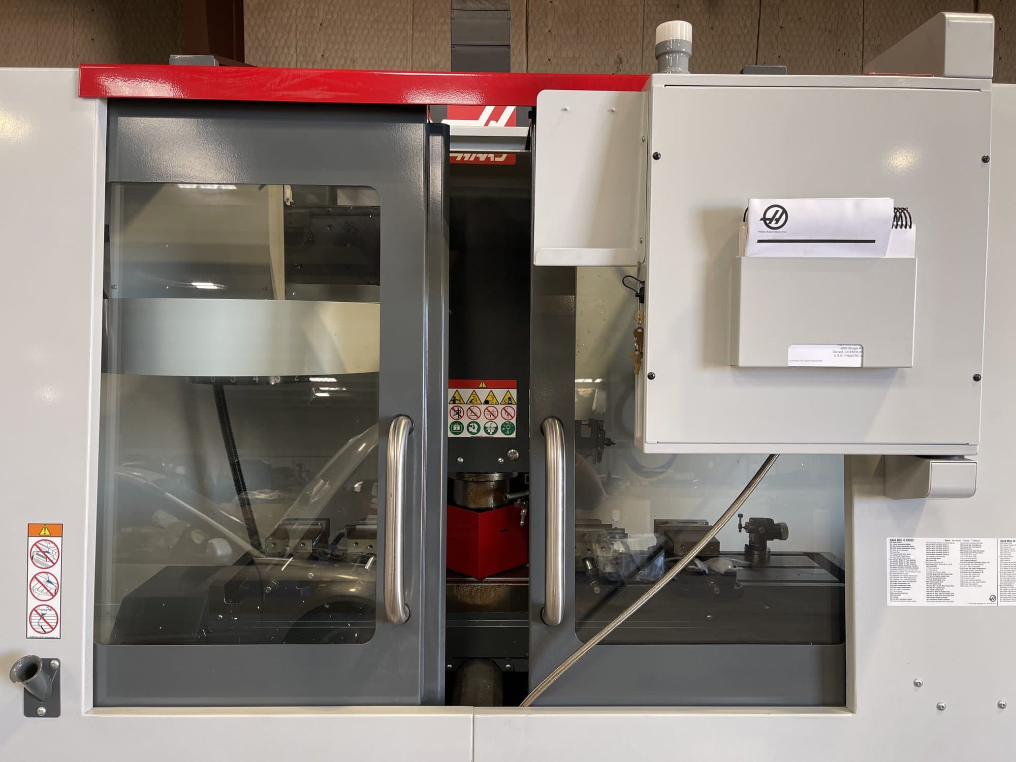 Haas TM-2P VMC, 2021- Probe, 20ATC, Auger, Haas control - Image 3
