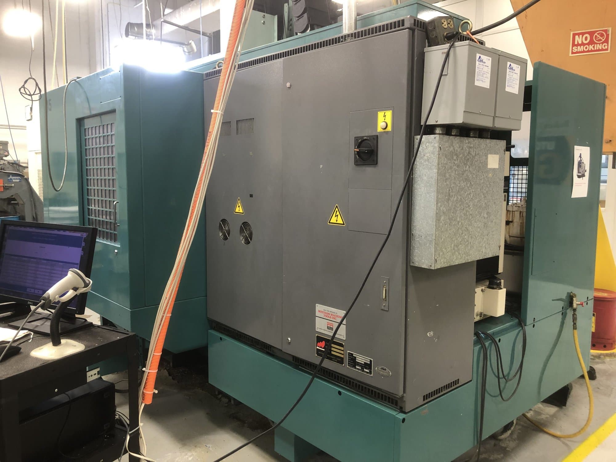 Matsuura MC-800 VG VMC, 1998 - Chip Auger, Wired for 4th Axis - Image 2