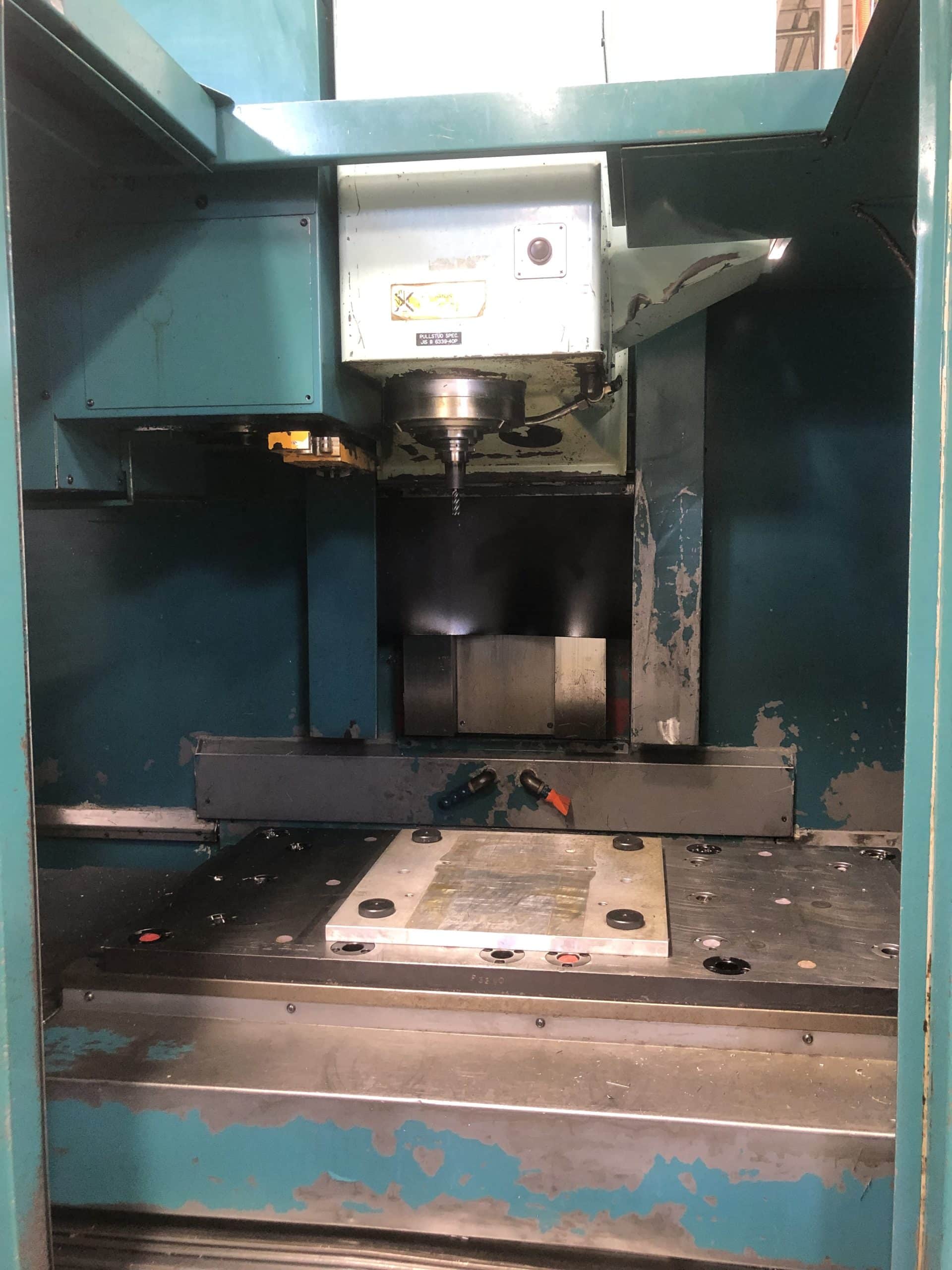 Matsuura MC-800 VG VMC, 1998 - Chip Auger, Wired for 4th Axis - Image 11