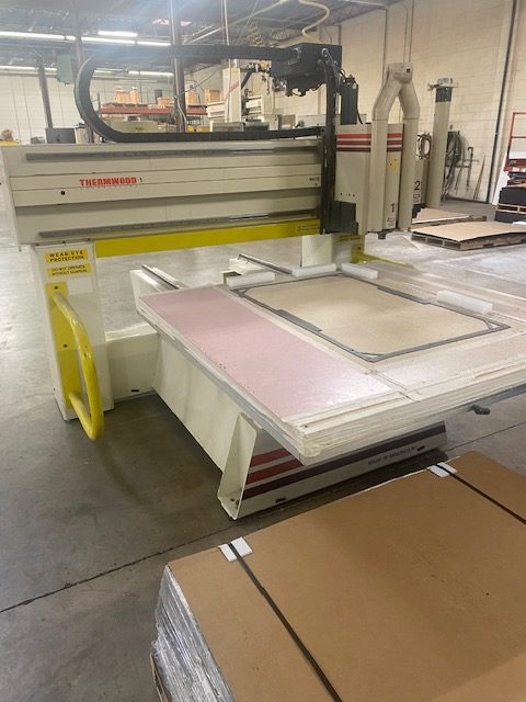 5' x 5' Thermwood C40 CNC Router, 1995 - 18K RPM Spindle, Available Immediately