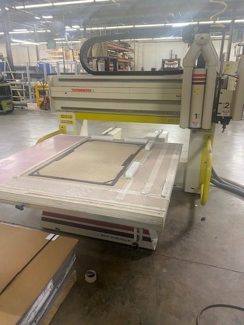 5' x 5' Thermwood C40 CNC Router, 1995 - 18K RPM Spindle, Available Immediately - Image 2