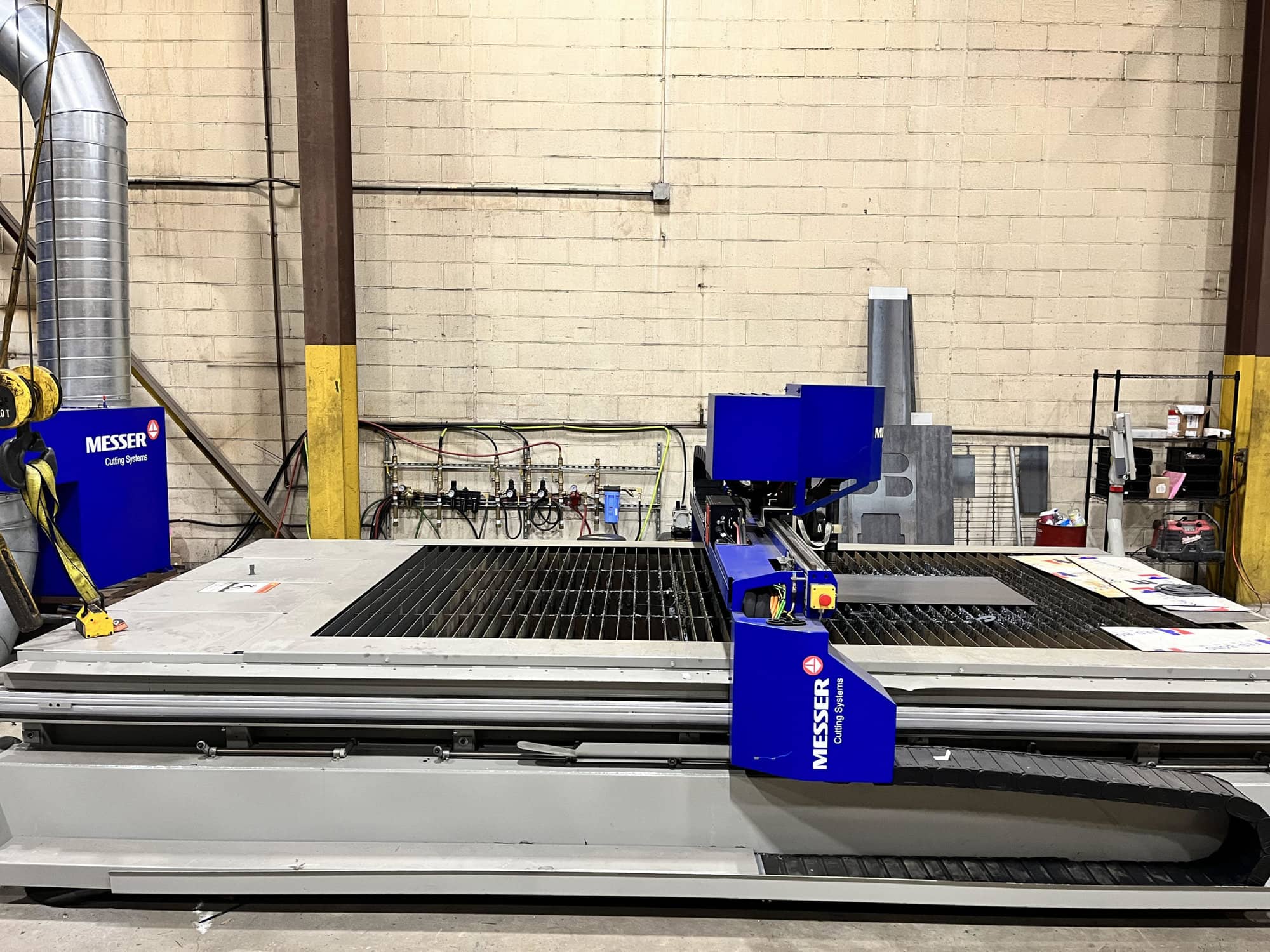 6' x 12' Messer EdgeMax CNC Plasma, 2022 - Hypertherm XPR170, Donaldson Dust Collector
