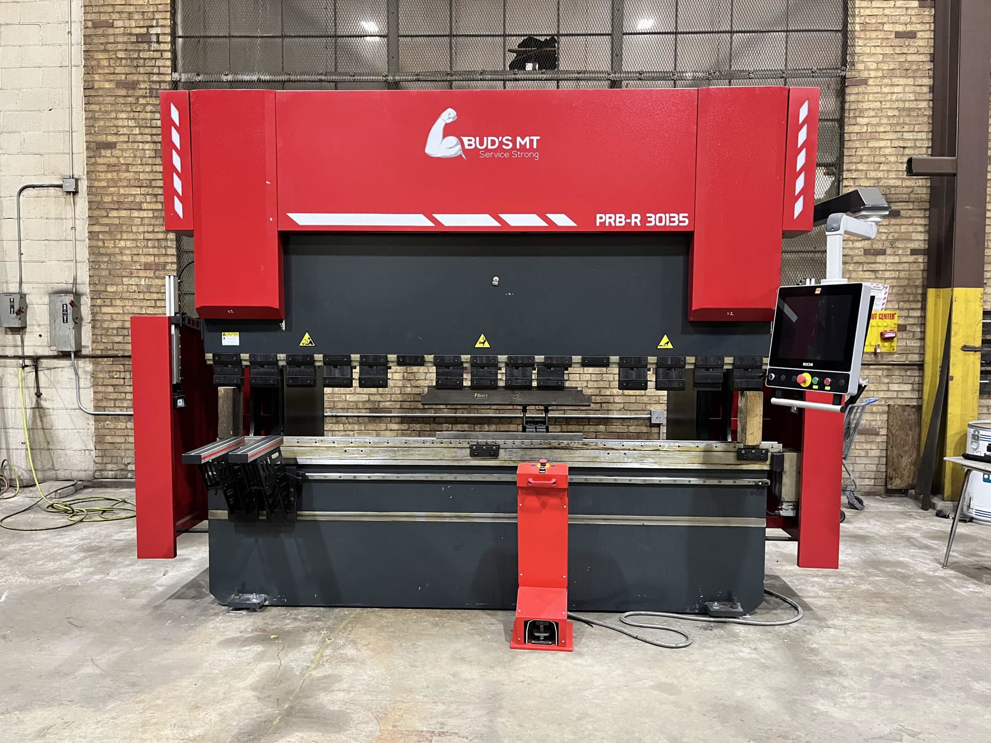 150 Ton x 10' Hat-Tech PRB-R 30135 Press Brake, 2022 - Crowning, Backgauge, Safety Covers