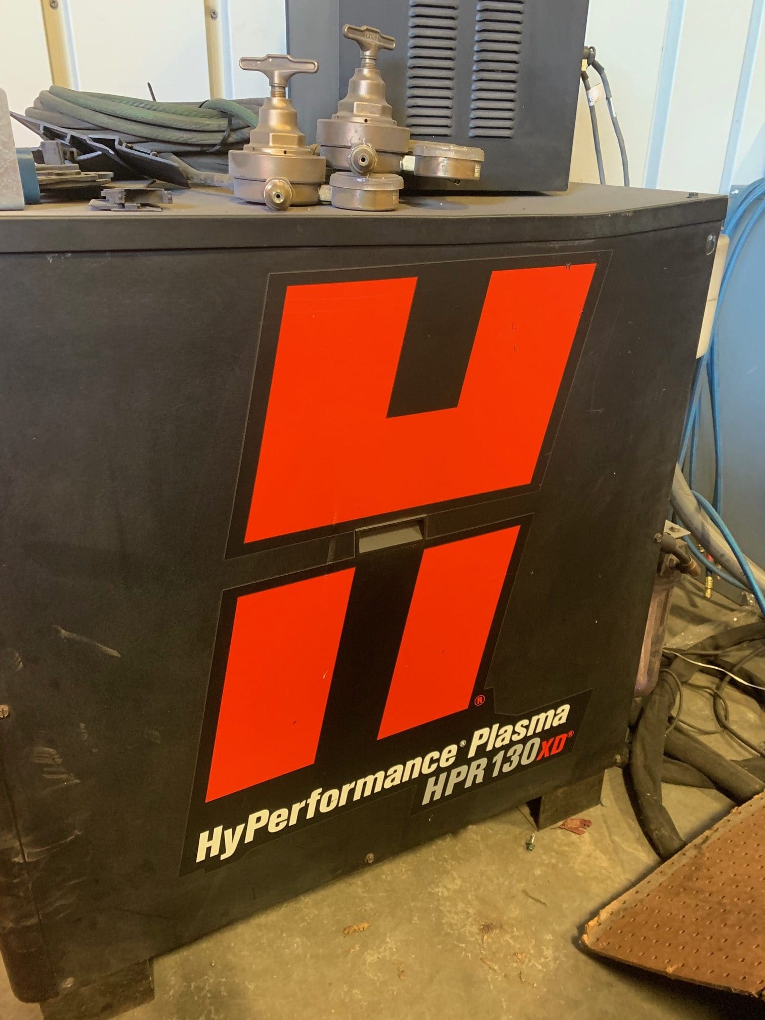 6.5' x 20' Multicam 3-308P FAB Plasma Cutter, 2012-Dual HPR 130XD, Dust Collector - Image 3