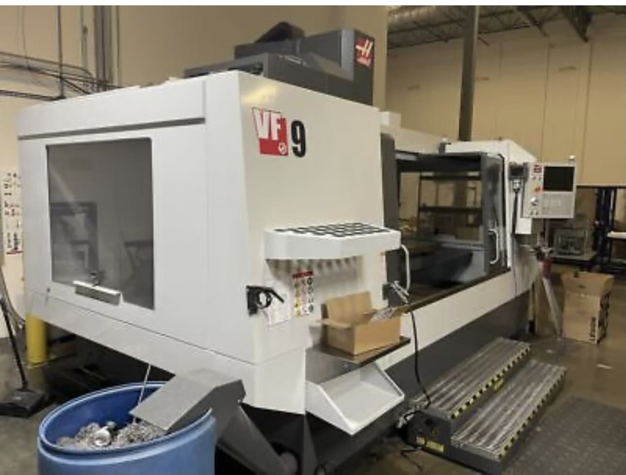 Haas VF-9/40 VMC, 2021-WIPS, Chip Auger, Programable Coolant - Image 6