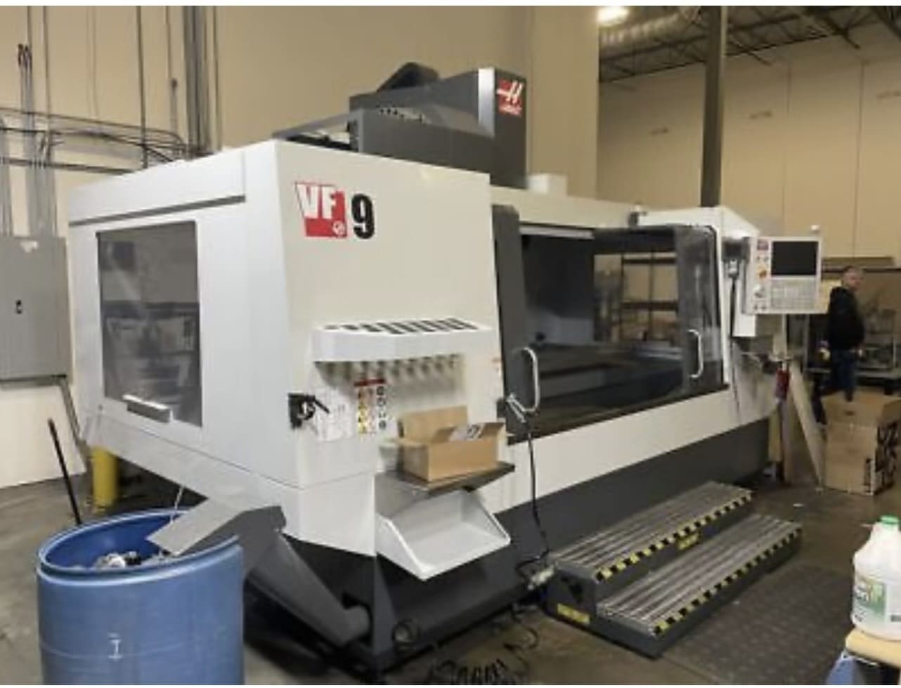 Haas VF-9/40 VMC, 2021-WIPS, Chip Auger, Programable Coolant - Image 5