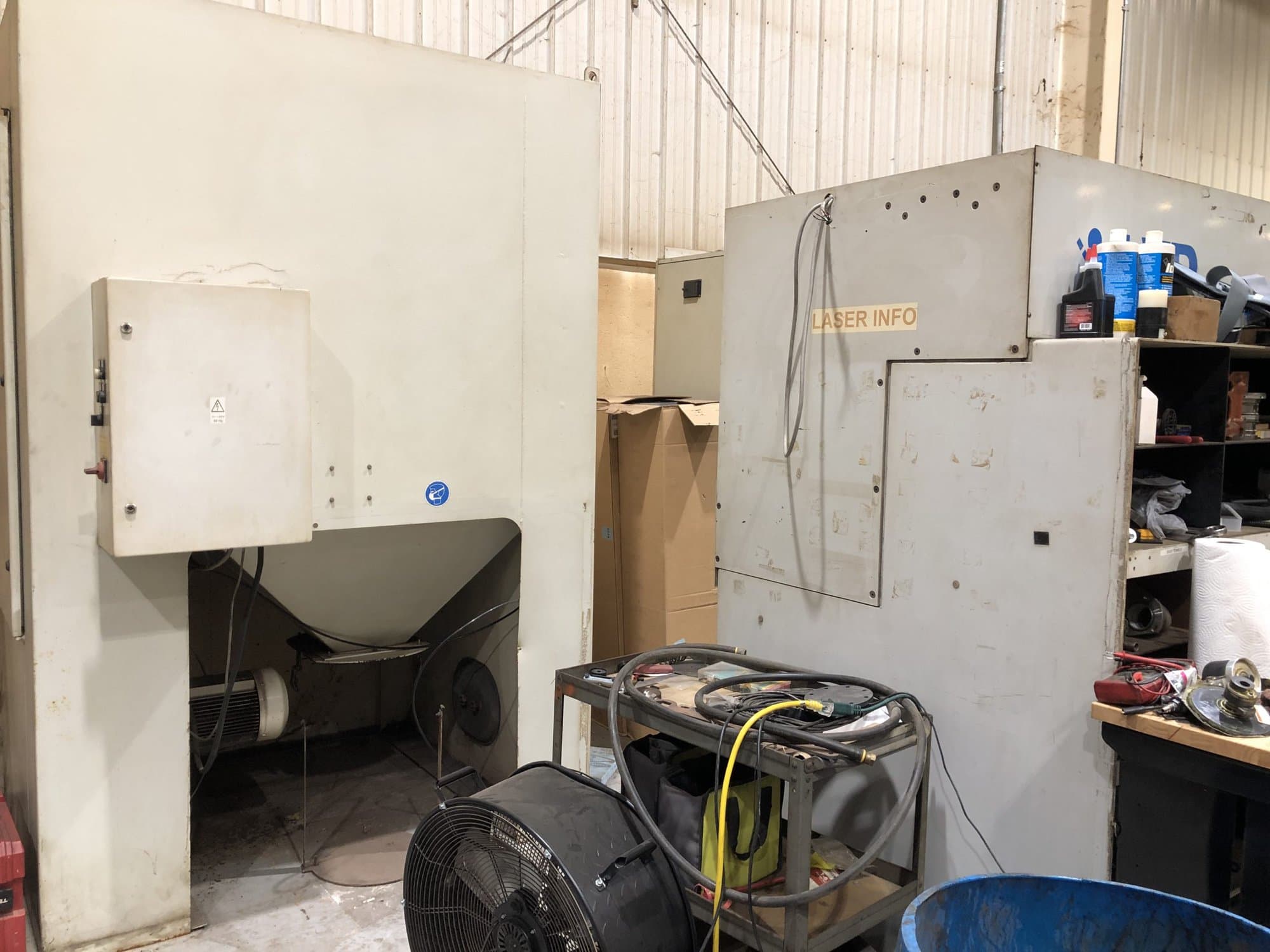 4000 Watt LVD 4030 Impuls CO2 Laser, 2000 - 6' x 12' Table, Rotary Axis, Dust Collector, Chiller - Image 2