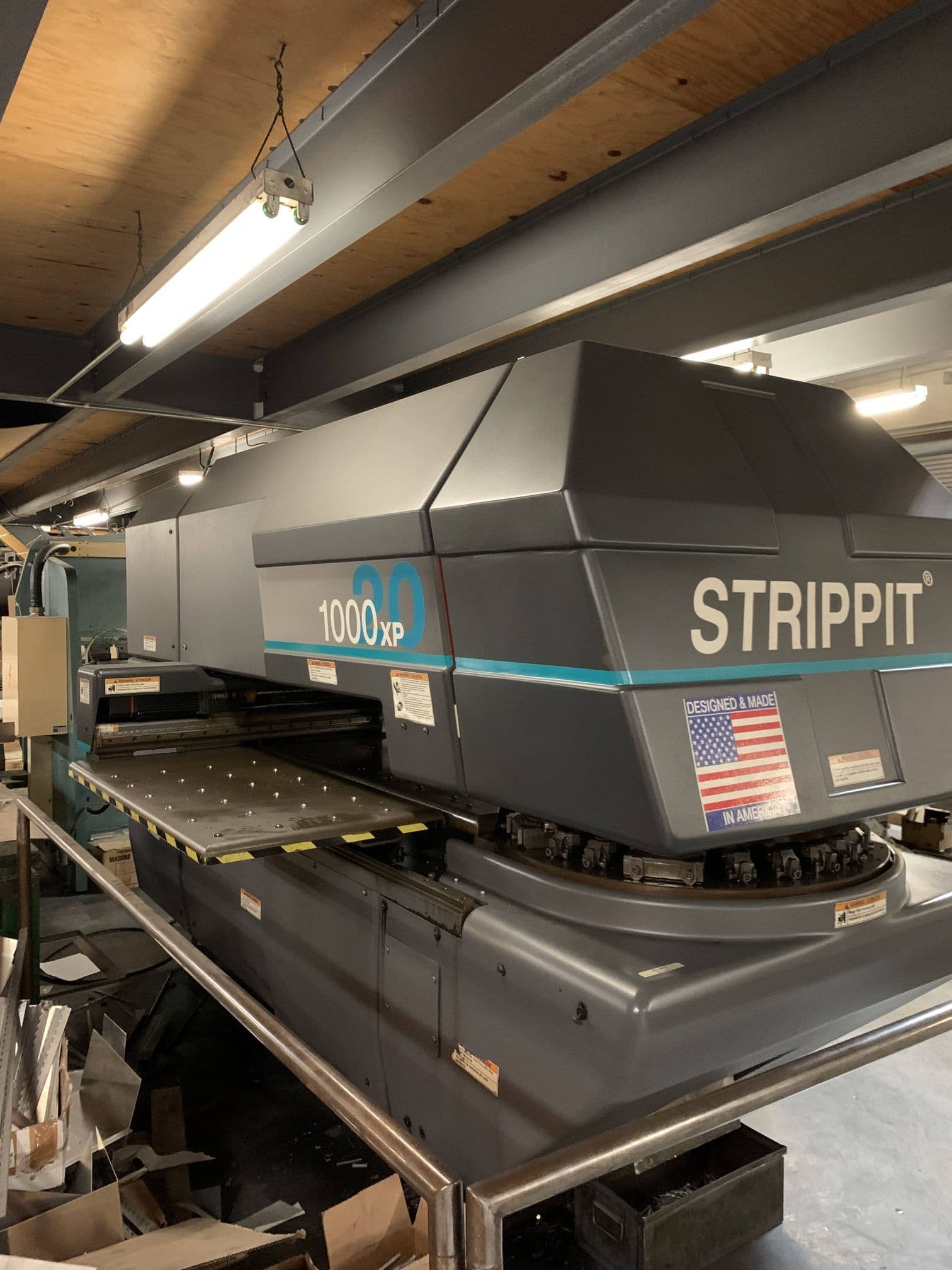 23 Ton Strippit 1000 XP/20 FAB Turret Punch, 1996 - 20 Station, Available Immediately
