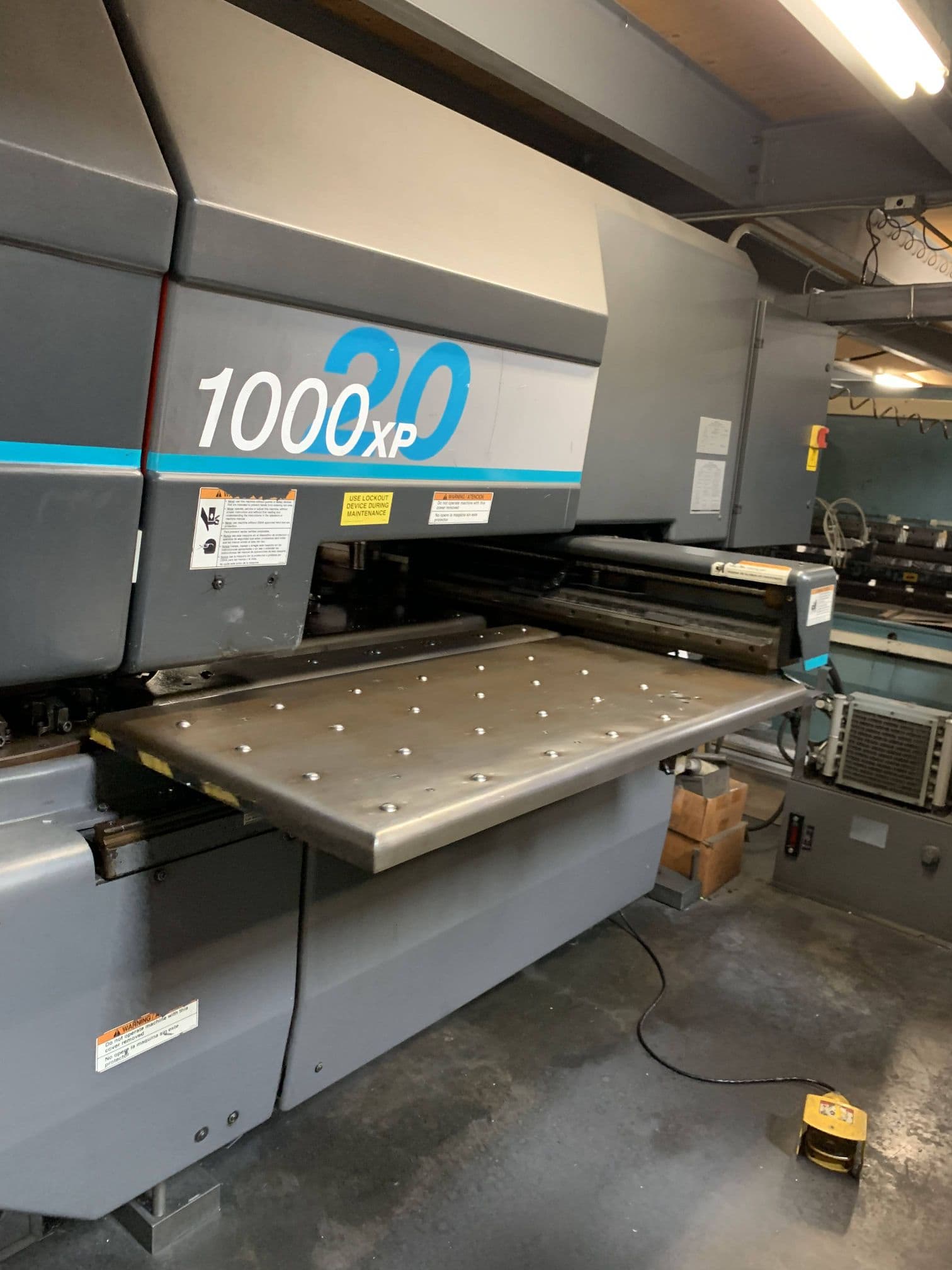 23 Ton Strippit 1000 XP/20 FAB Turret Punch, 1996 - 20 Station, Available Immediately - Image 4