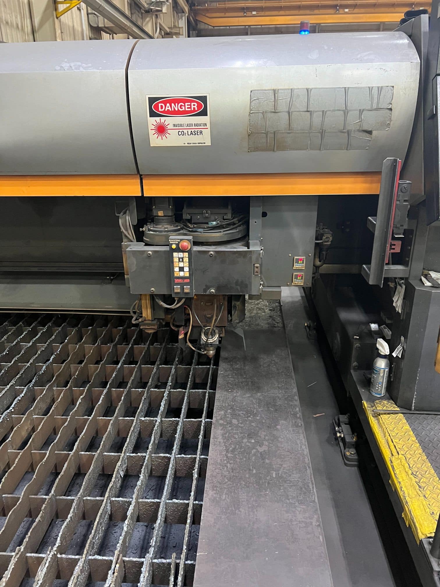 6000 Watt Tanaka LMX VII-TF6000 CO2 Laser, 2008 - 13' x 84' - Image 14