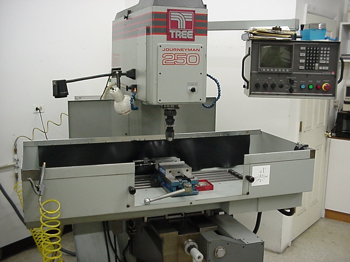 Tree Journeyman 250 CNC Knee Mill, 1995 - Image 4