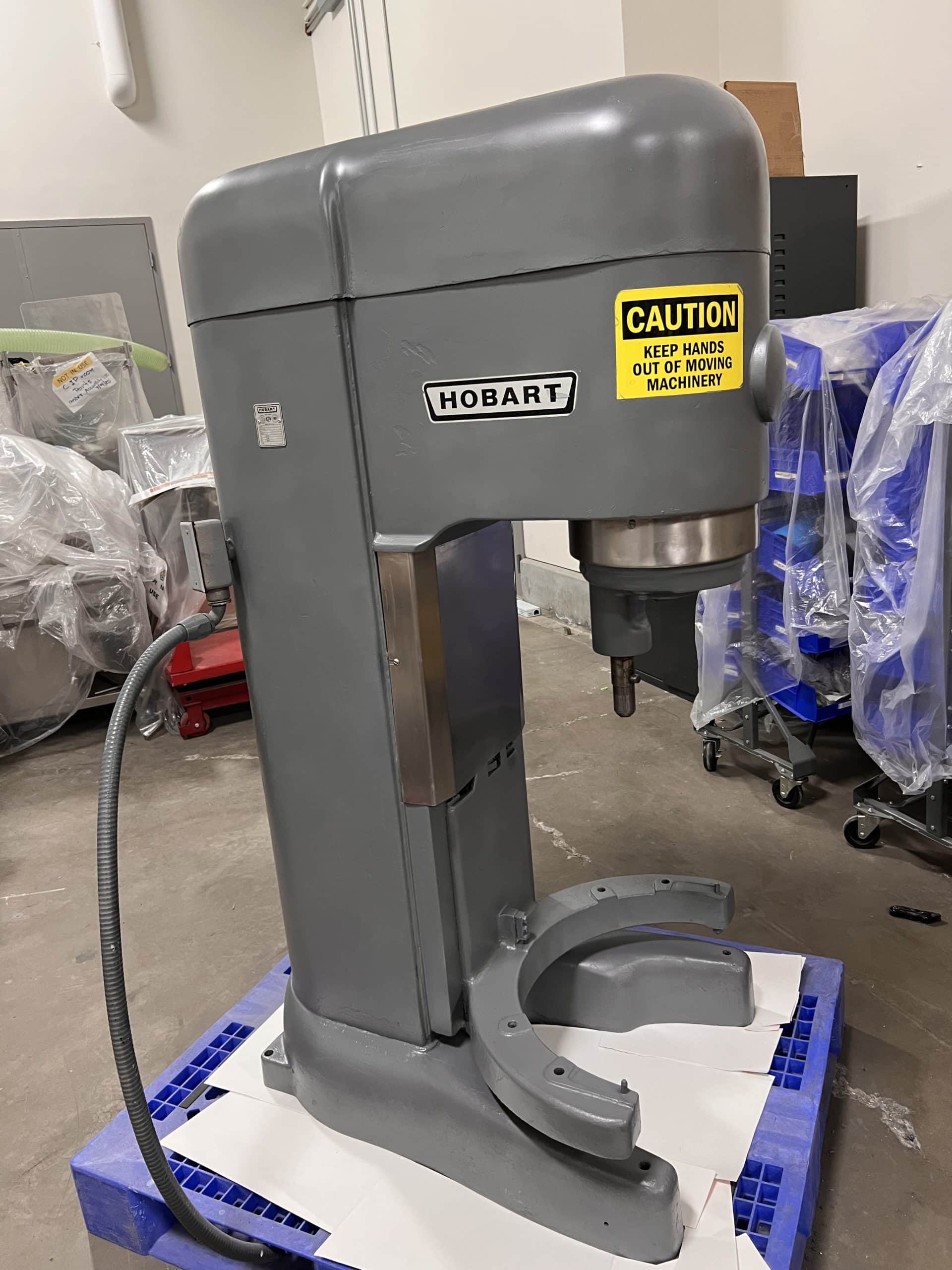 80 Quart Hobart M-802 Mixer, 2003 - Mixing Bowls, Mixing Hooks, and Whisks Included