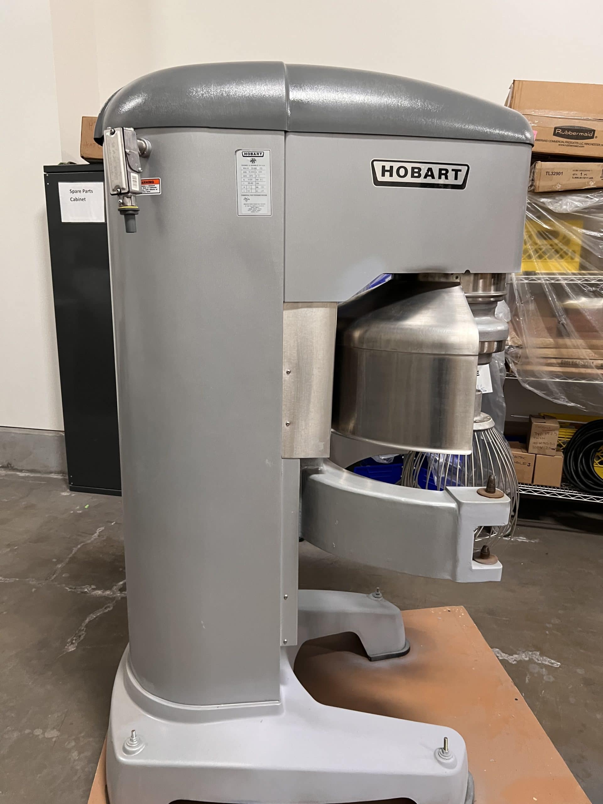 100 Quart Hobart HL-1400C-2STD Correctional Planetary Mixer, 2015 - Mixing Whisk Included - Image 3