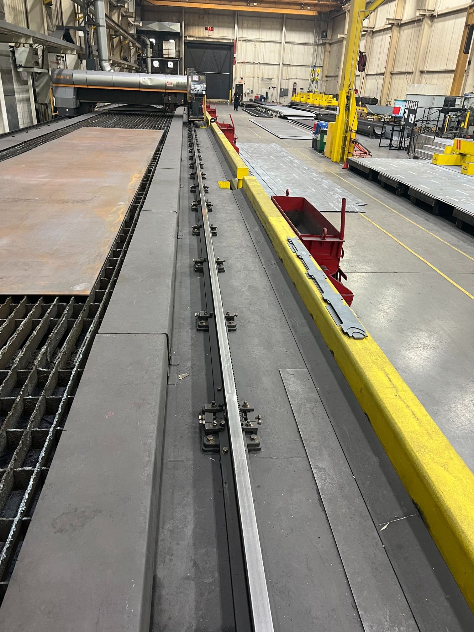 6000 Watt Tanaka LMX VII-TF6000 CO2 Laser, 2008 - 13' x 84' - Image 17