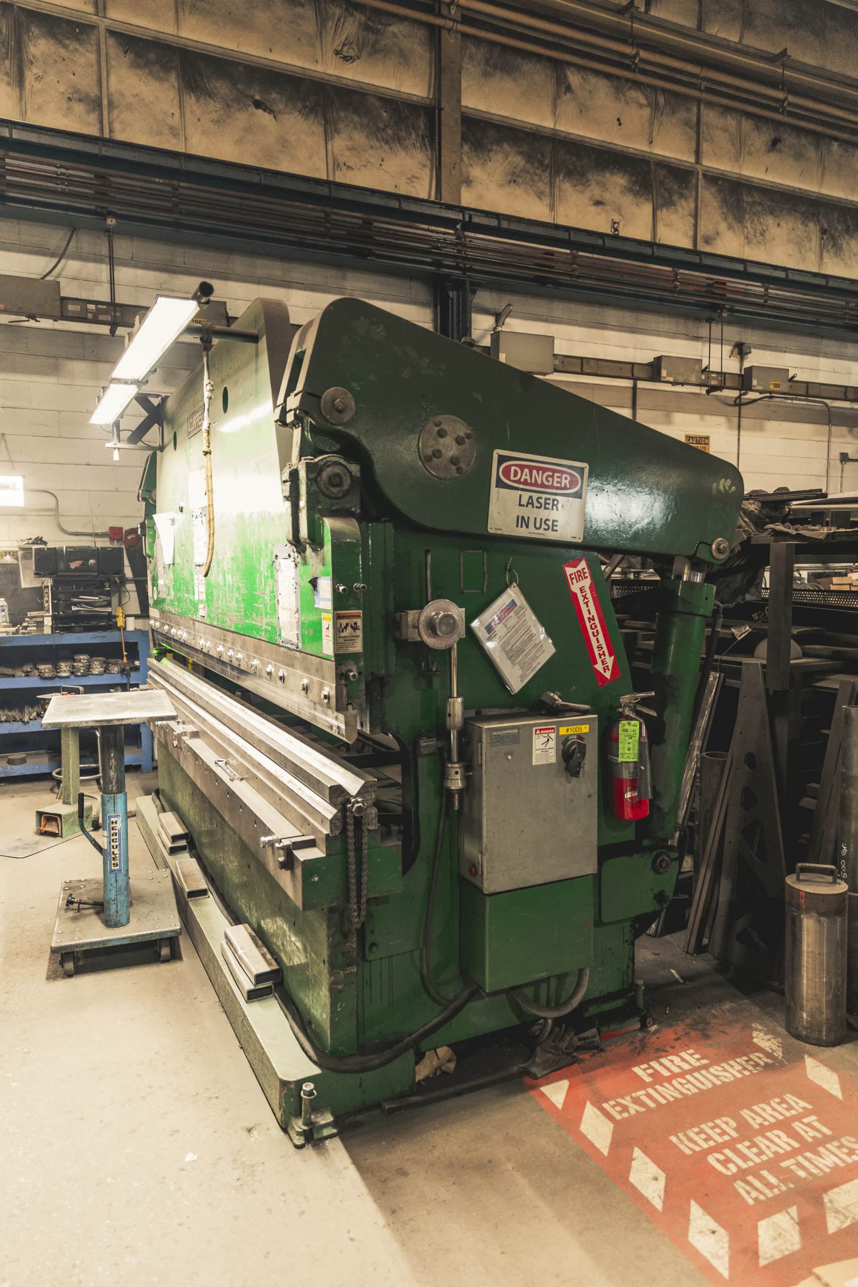 250 Ton x 12' Accurpress 725012 Press Brake - 1992, Pre-Removal Price - Image 2