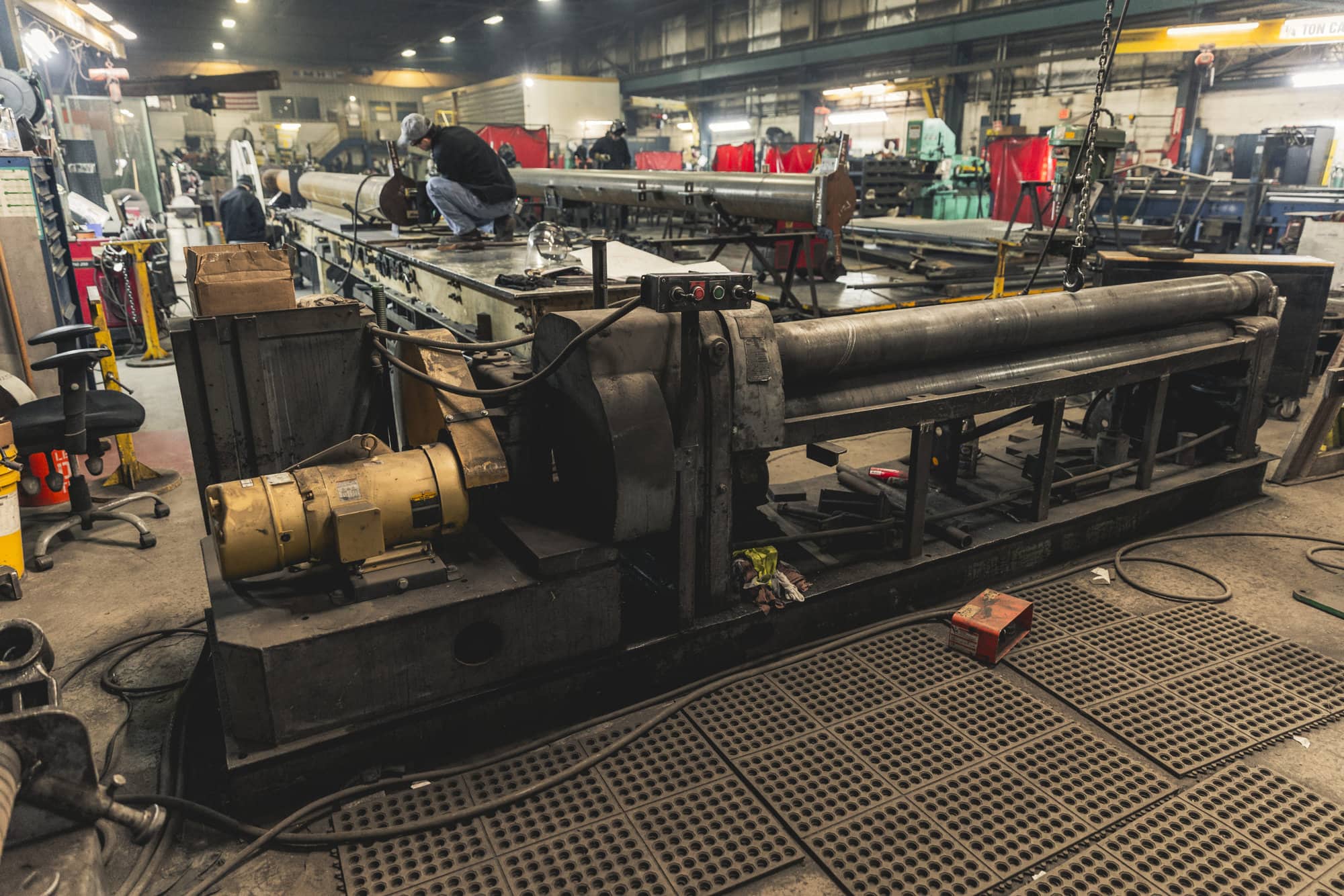1/4" x 8' Webb Plate Roll R3L, Pre-Removal Price