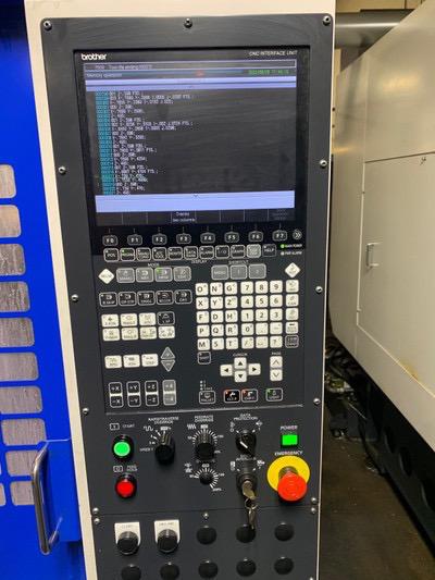 BROTHER SPEEDIO M140X2 VMC, 2018-16K RPM,5-Axis, Chip Conveyor,435 PSI High Pressure Pump, High Accuracy Machining - Image 5