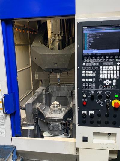 BROTHER SPEEDIO M140X2 VMC, 2017 - 16K RPM,5-Axis, Chip Conveyor,435 PSI High Pressure Pump, High Accuracy Machining - Image 9