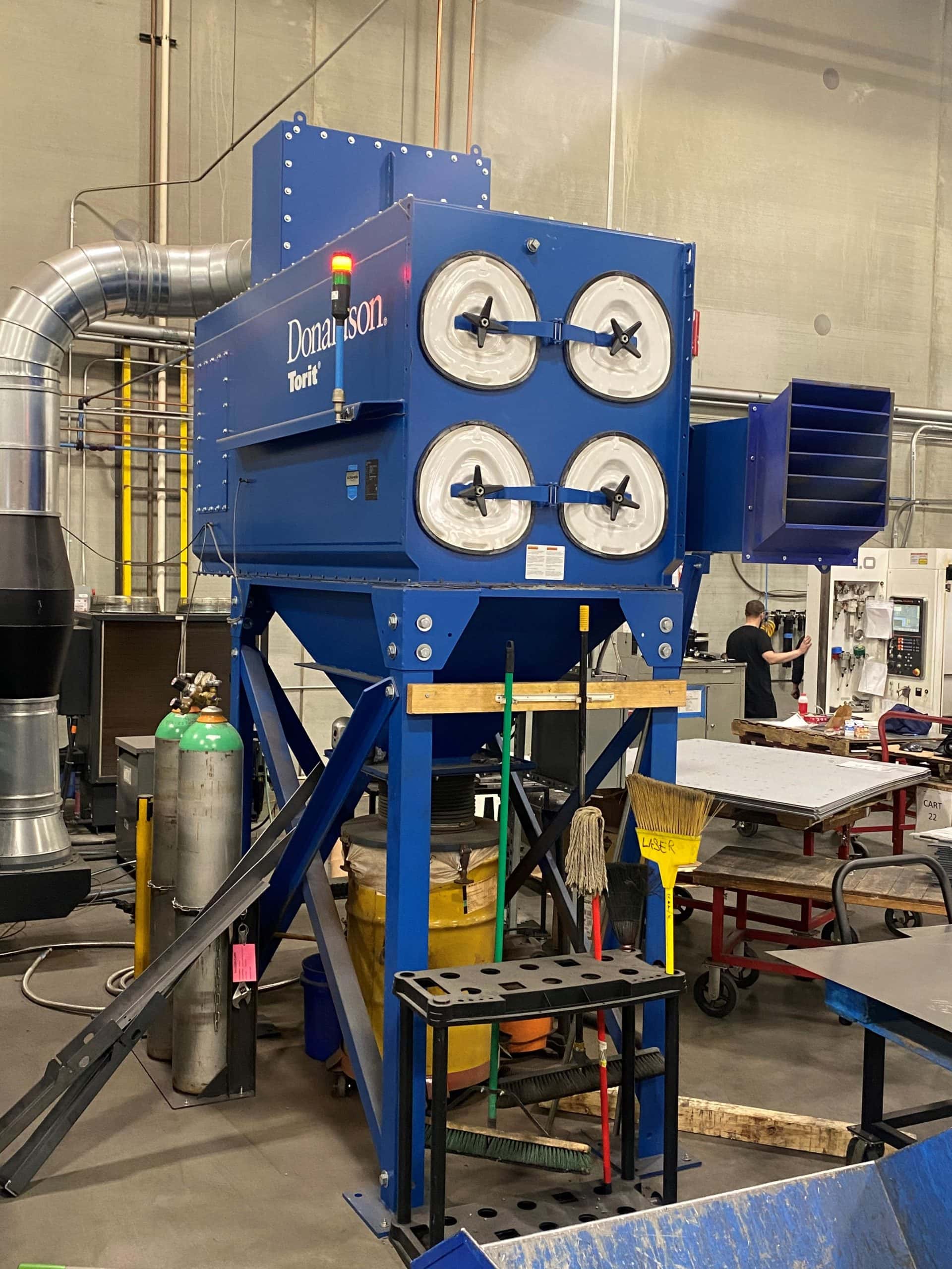 Donaldson Torit Downflo Evolution DFE 2-8 Dust Collector Fab, 2018