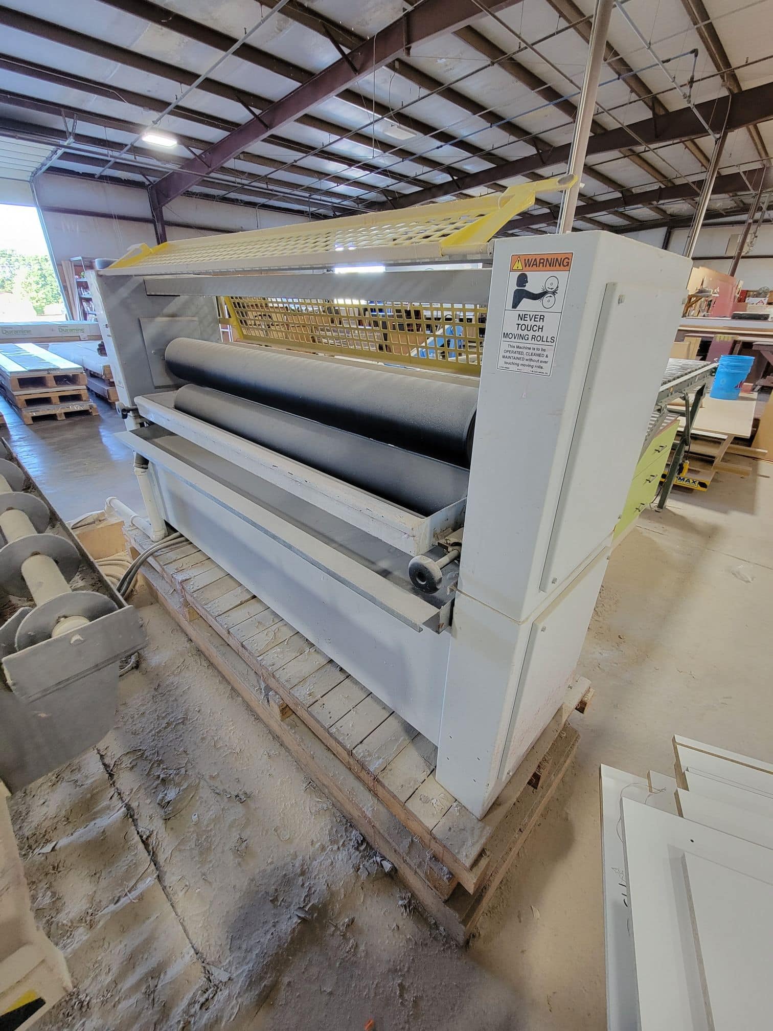 Black Brothers Model 1005 Air Pod Laminating Press Panel Line, 1987 - Image 2
