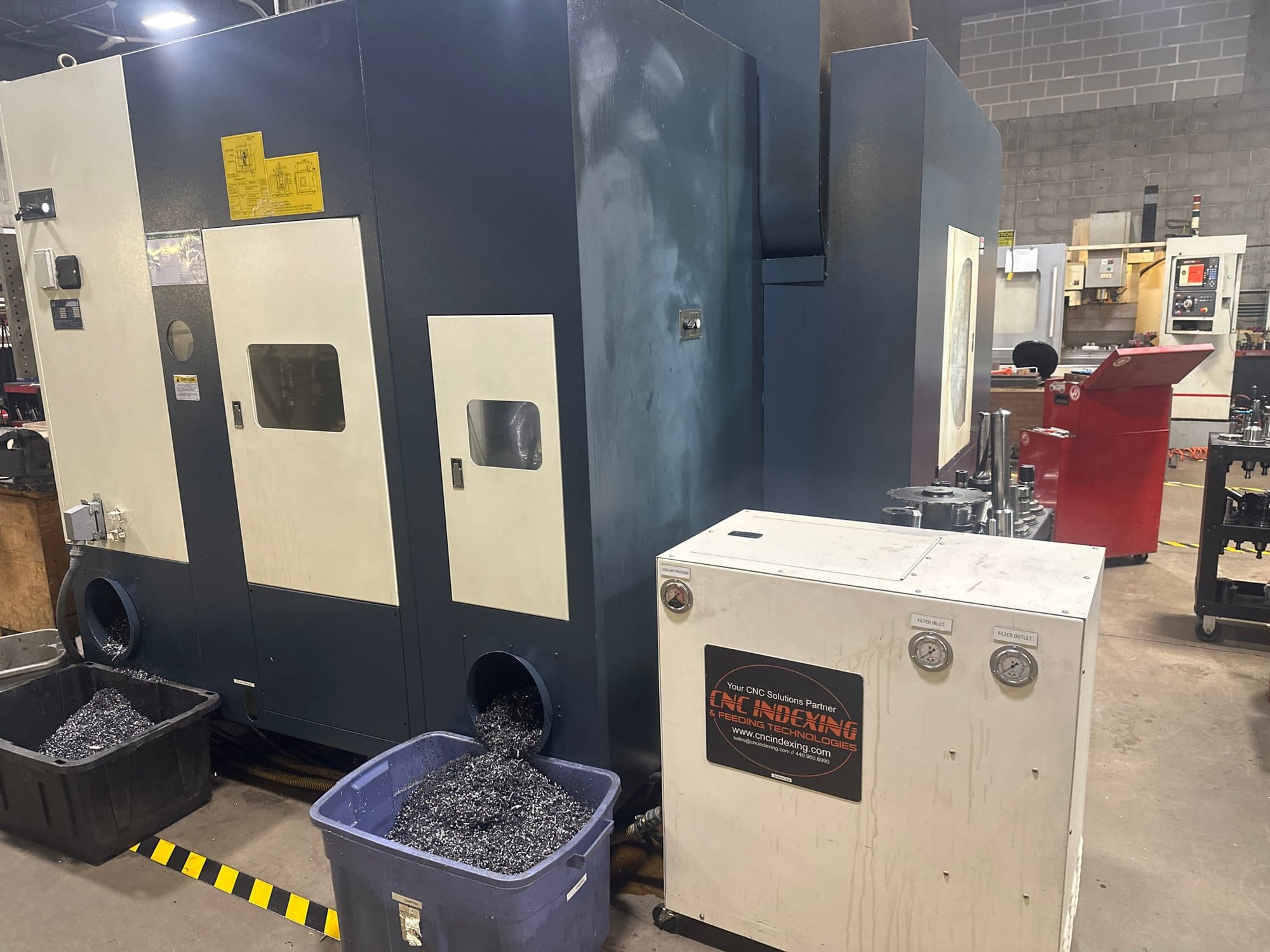 JOHNFORD SV48H VMC, 2012 - 50 taper, new spindle, CTS, 4th Axis - Image 2