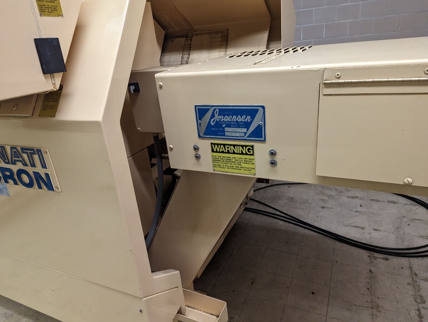 Cincinnati Milacron Cinturn 8C Series 1208 CNC Lathe, 1991- Low Hours - Image 4