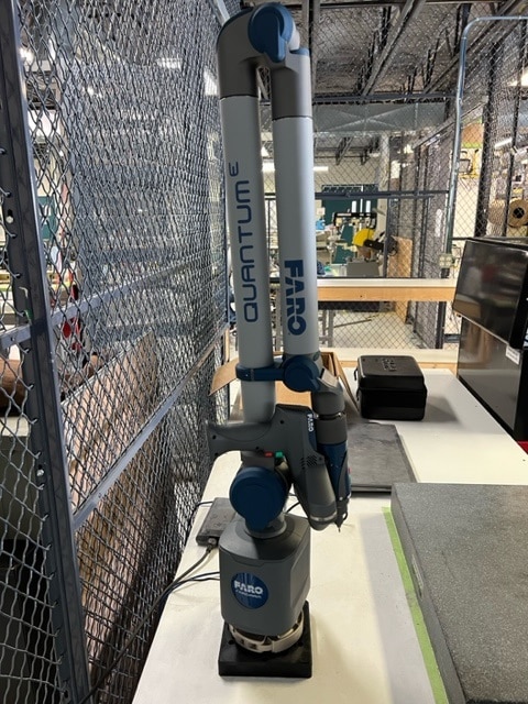 7-Axis Quantum ScanArm V2 Faro CMM, 2019