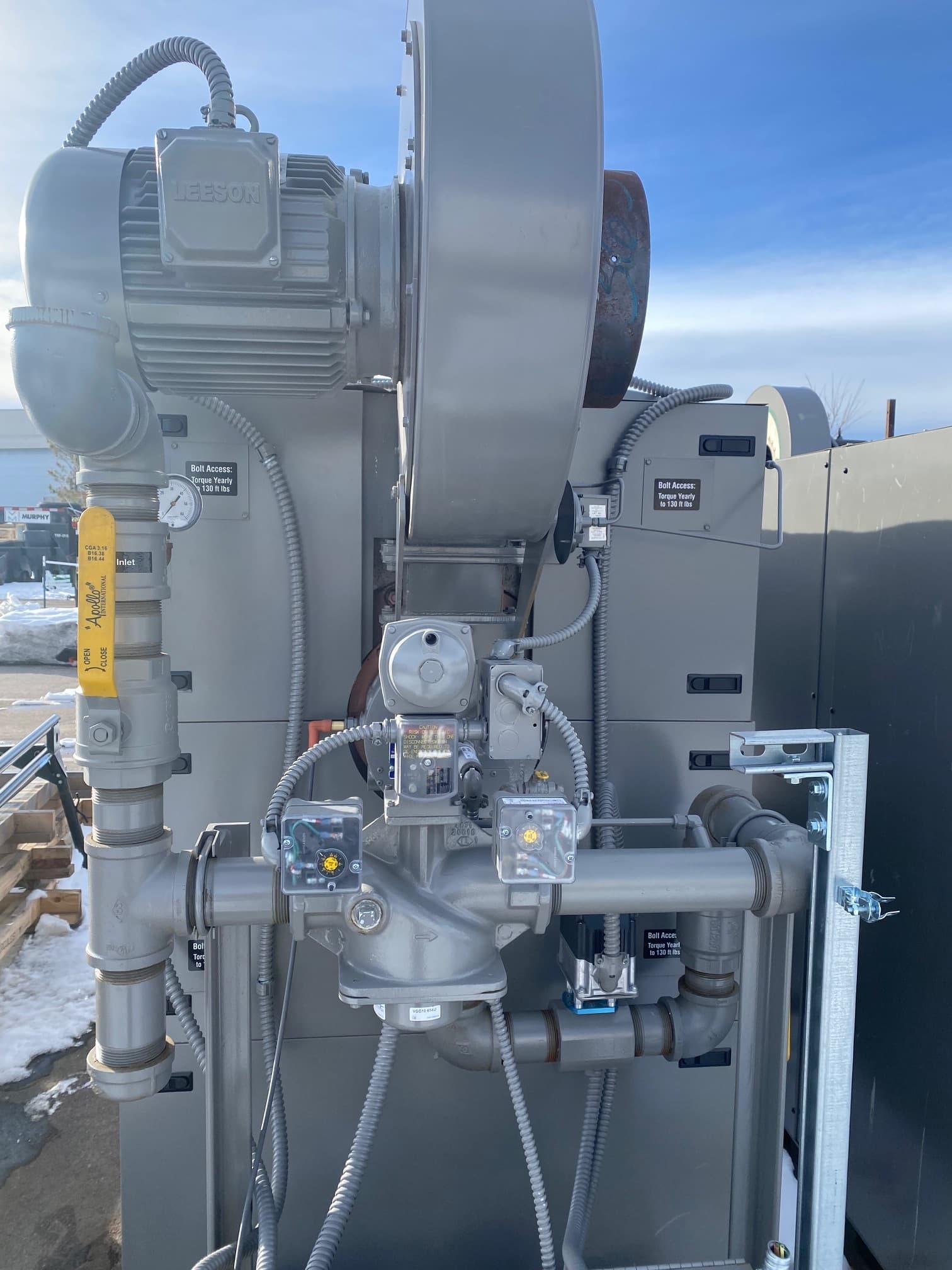4630 MBH Fulton VTG-5000 Natural Gas Condensing Water Boiler, 2016 - Image 2